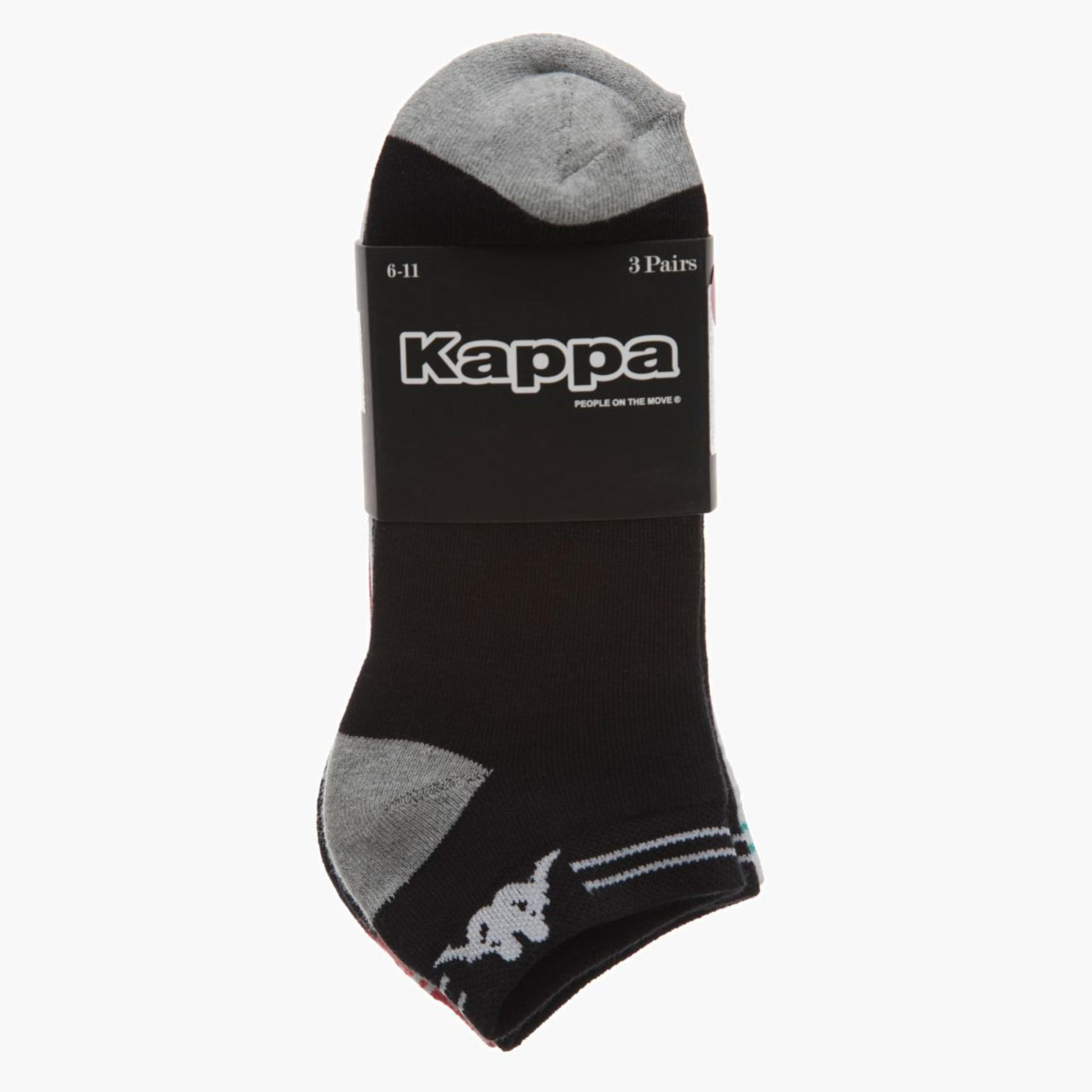 Kappa Ankle-length Socks - Set of 3-men-socks-image-2