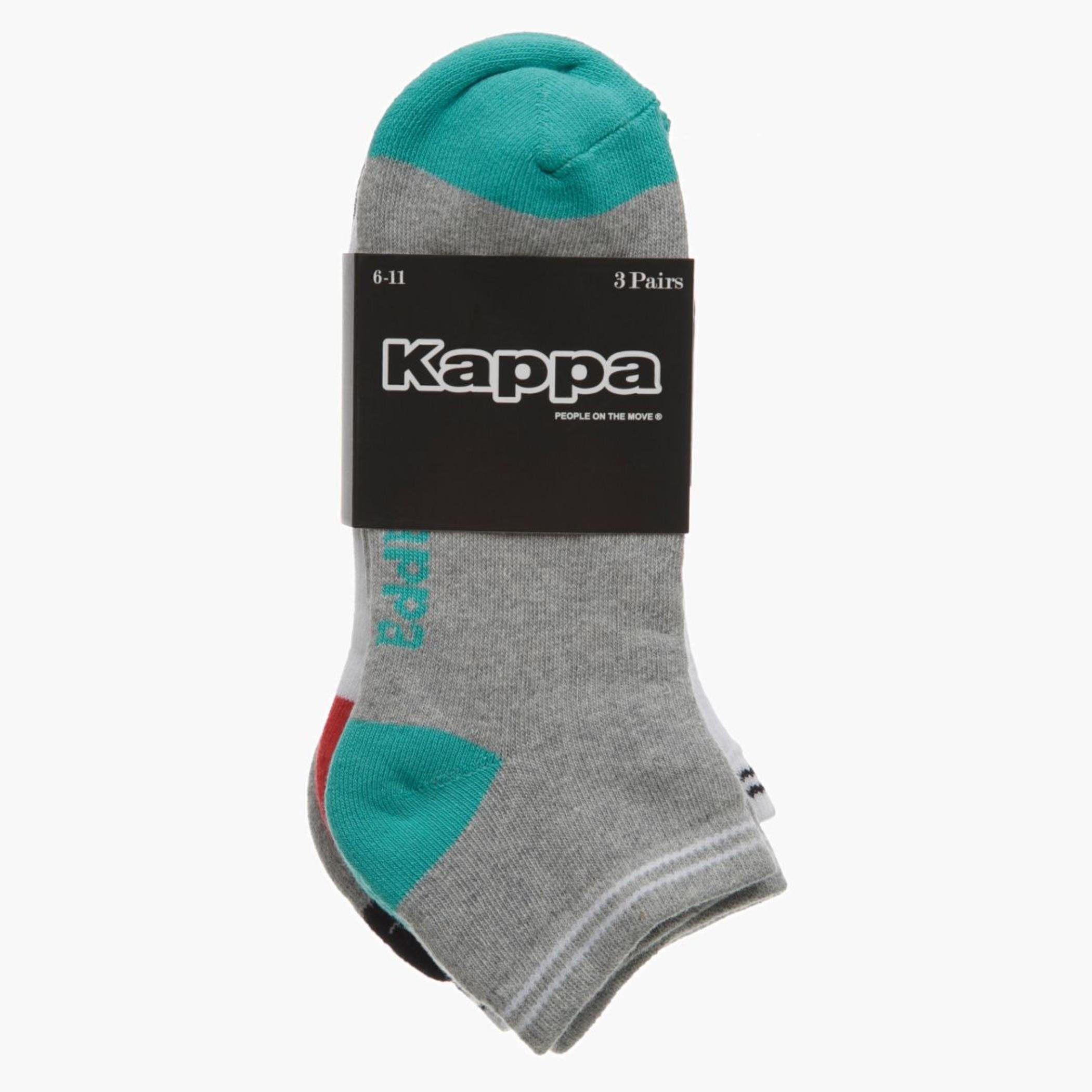 Kappa Dual-tone Socks - Set of 3-men-socks-image-2