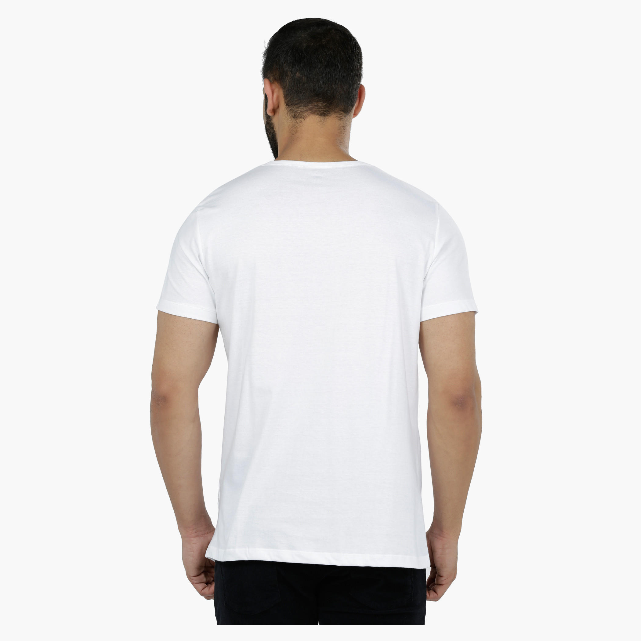 V-Neck Short Sleeves Cotton Vest - Set of 2-men-clothing-tshirtsandpolos-vests-image-2