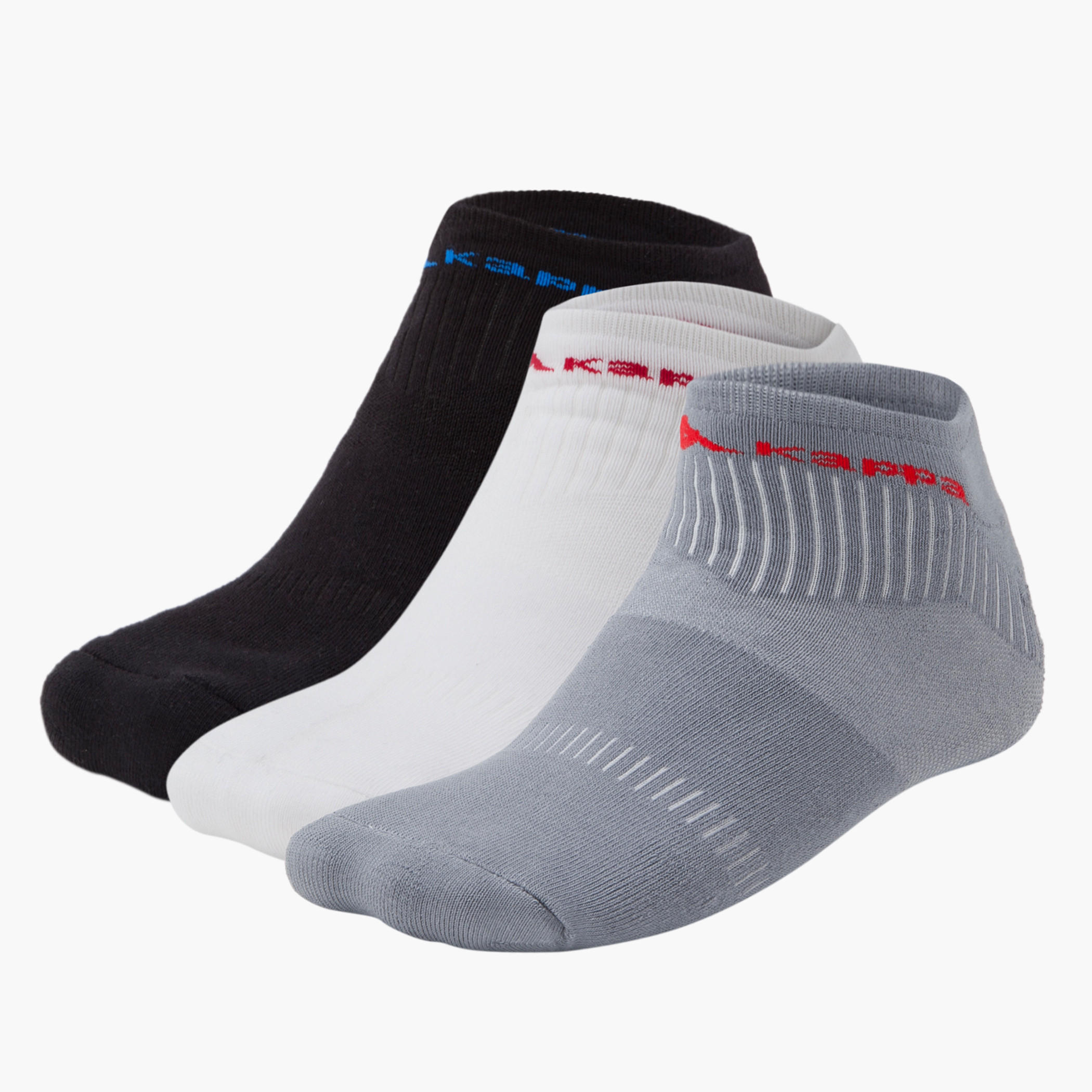 Kappa Ankle-length Socks - Set of 3-men-socks-image-1