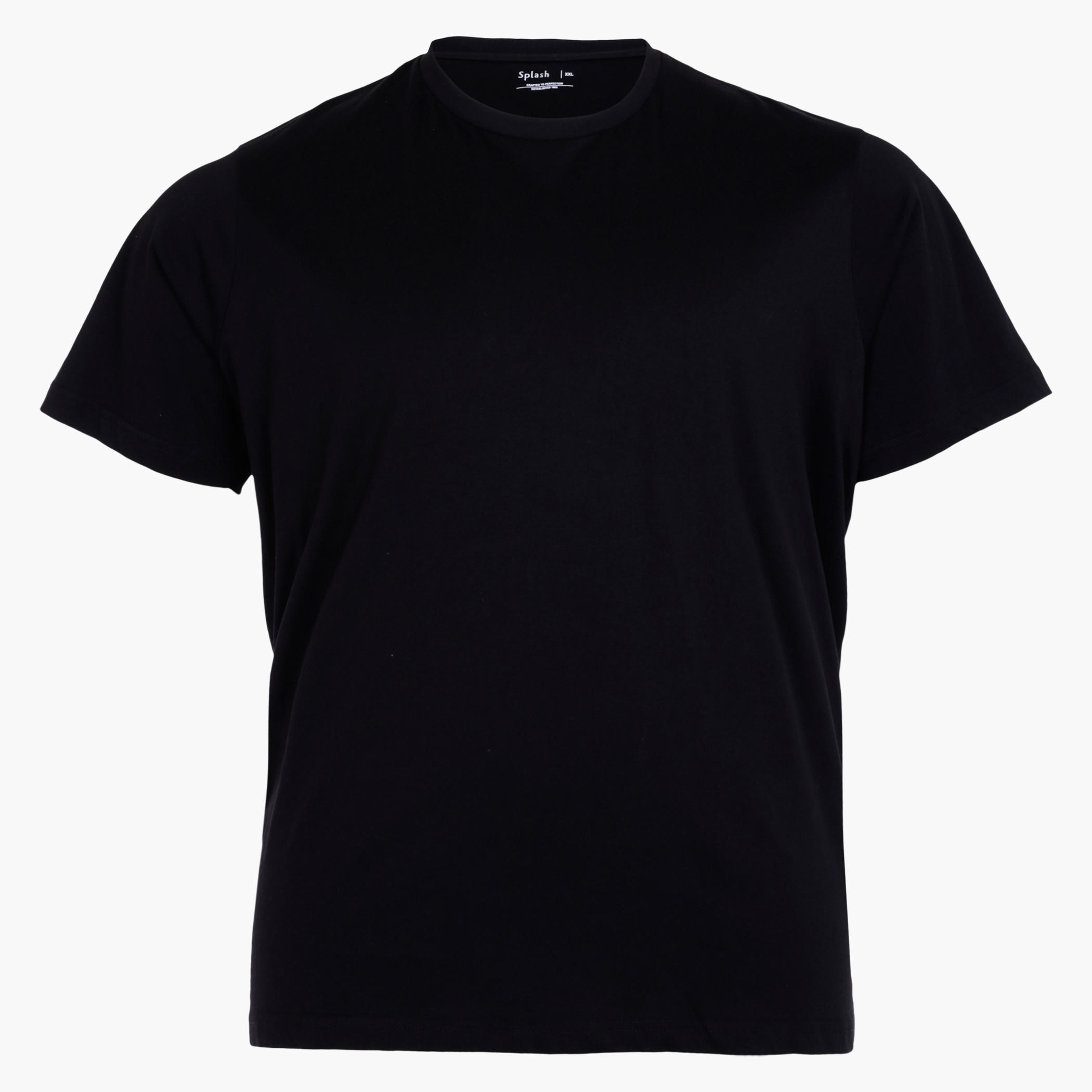 Plus Size T-Shirt with Short Sleeves-men-clothing-tshirtsandpolos-tshirts-image-1