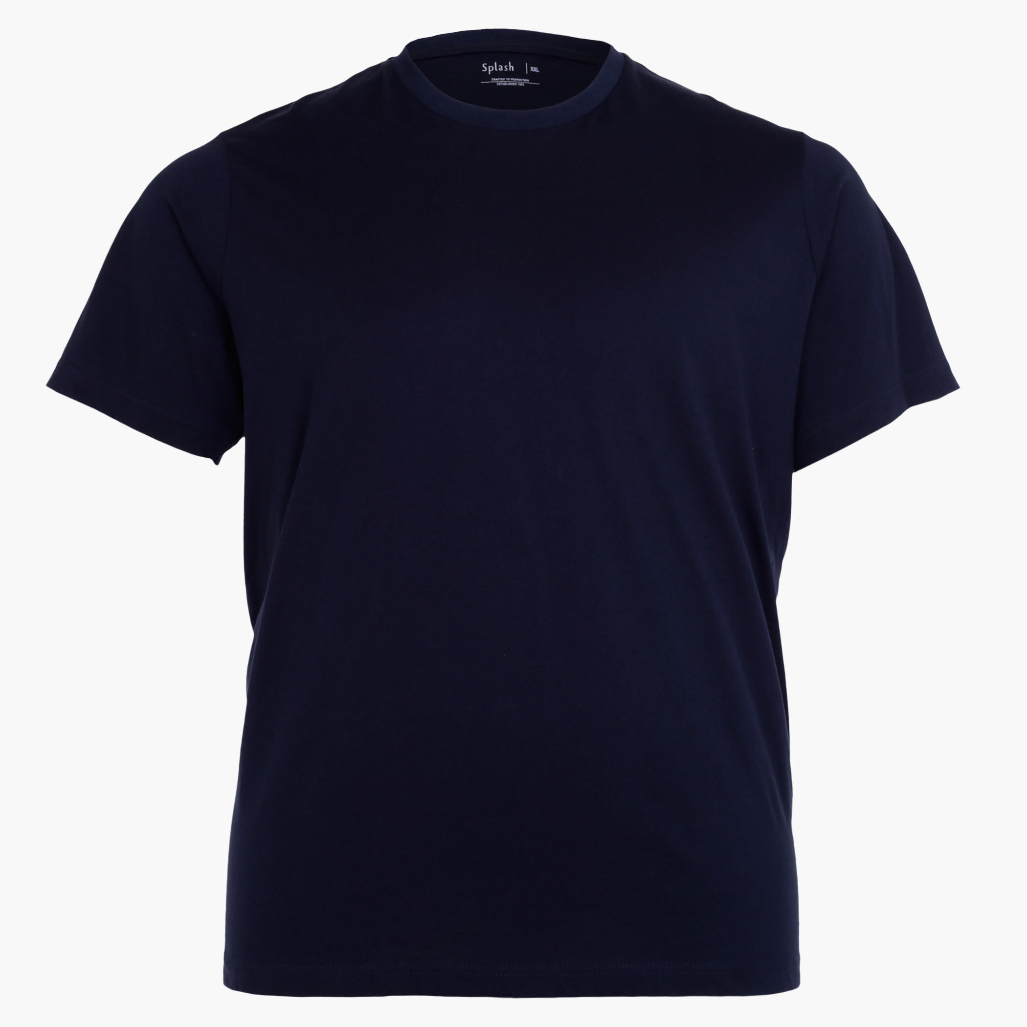 Plus Size T-Shirt with Short Sleeves-men-clothing-tshirtsandpolos-tshirts-image-1