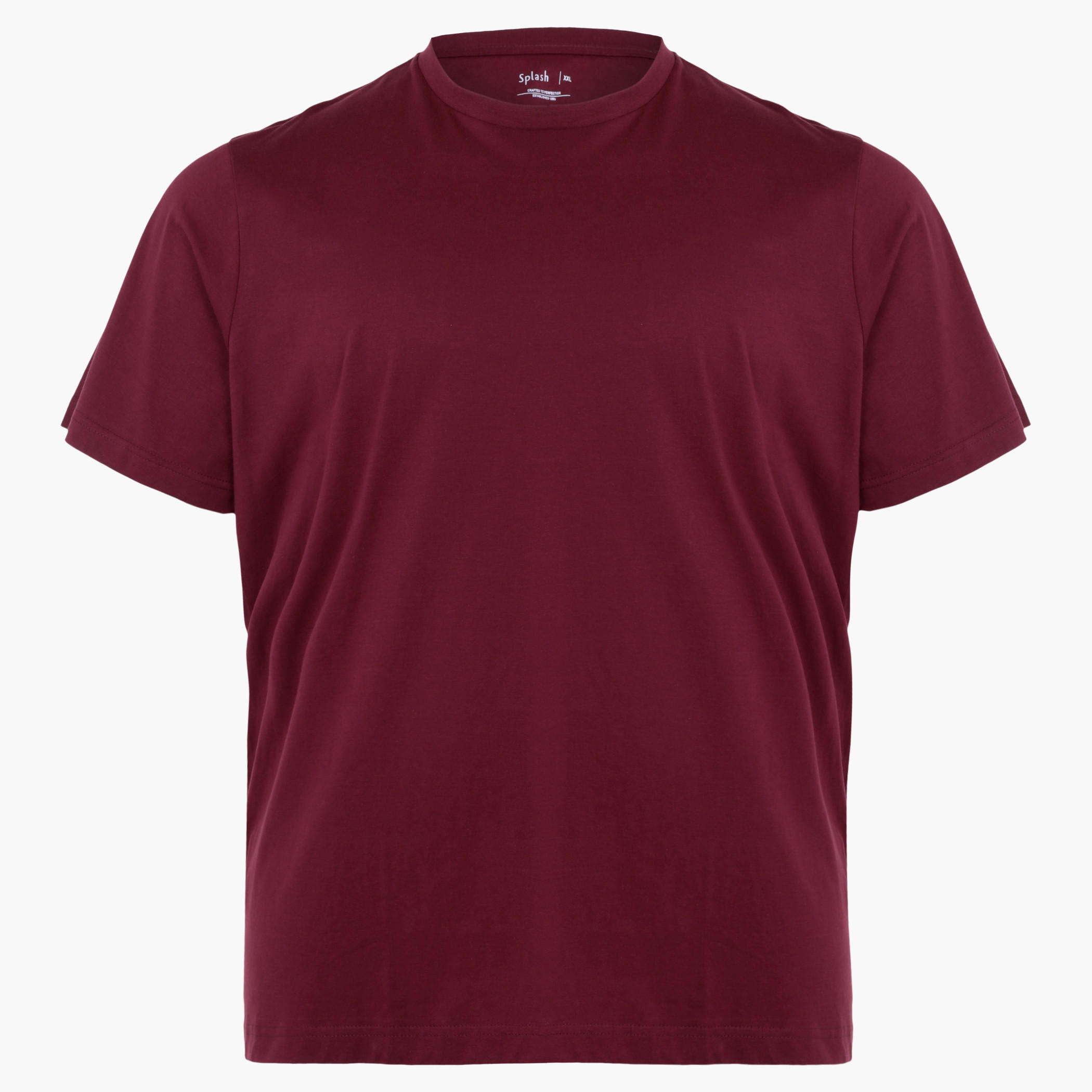 Plus Size T-Shirt with Short Sleeves-men-clothing-tshirtsandpolos-tshirts-image-1