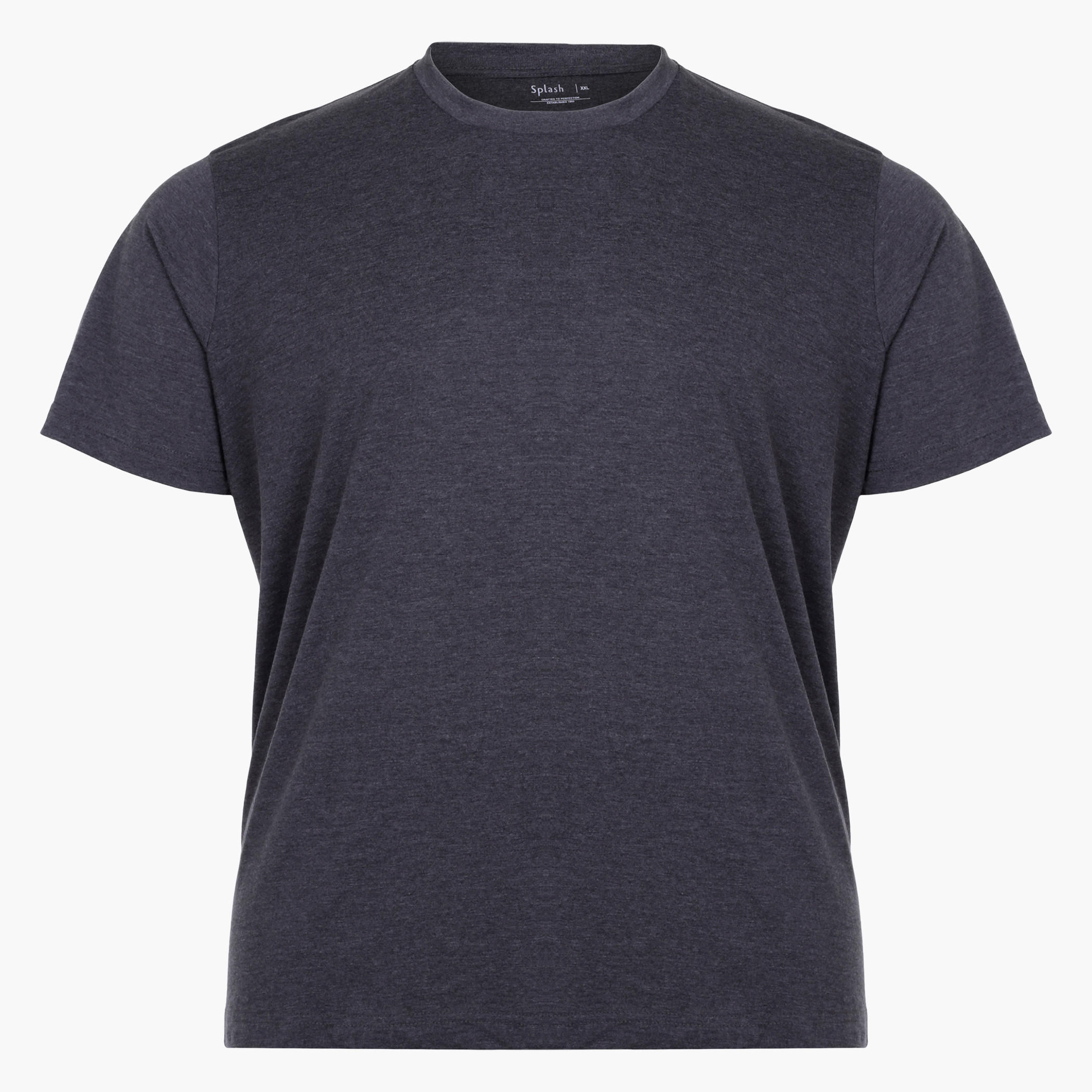 Plus Size T-Shirt with Short Sleeves-men-clothing-tshirtsandpolos-tshirts-image-1
