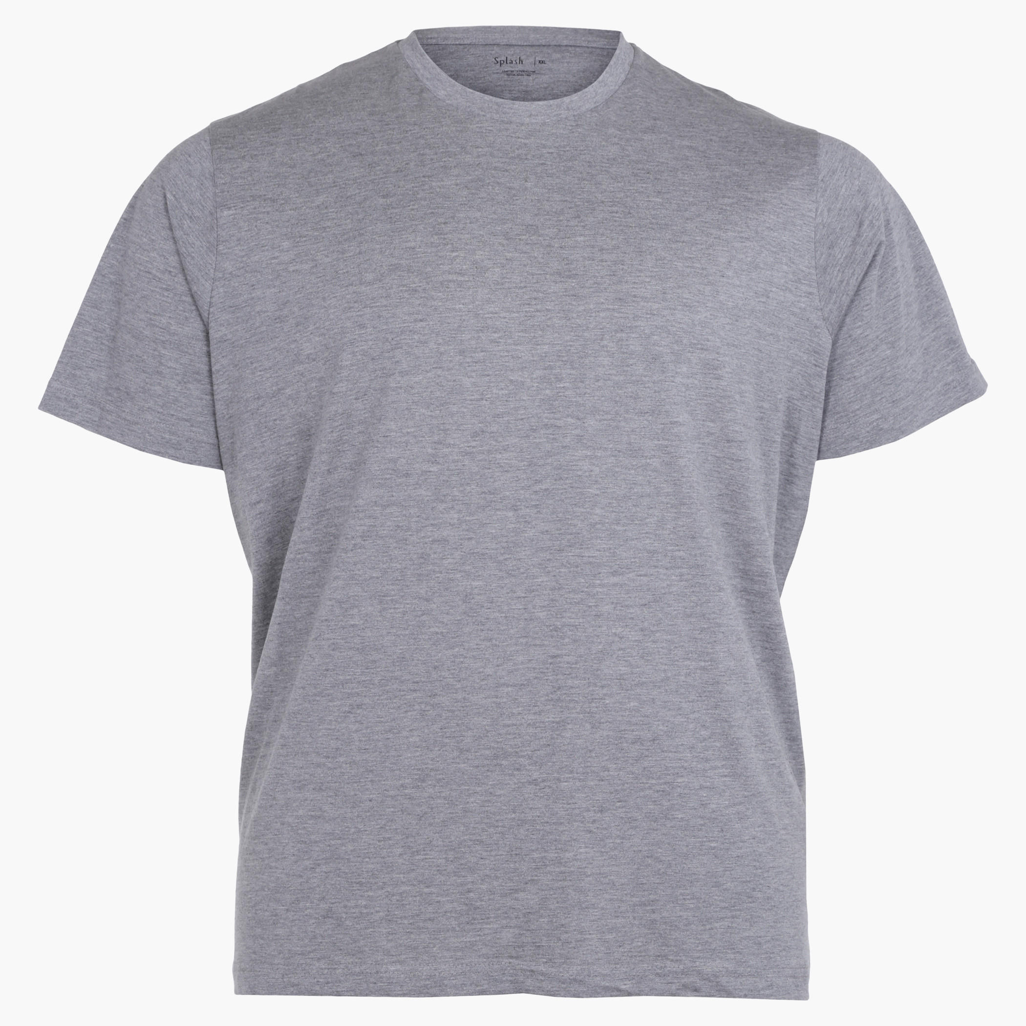 Plus Size T-Shirt with Short Sleeves-men-clothing-tshirtsandpolos-tshirts-image-1
