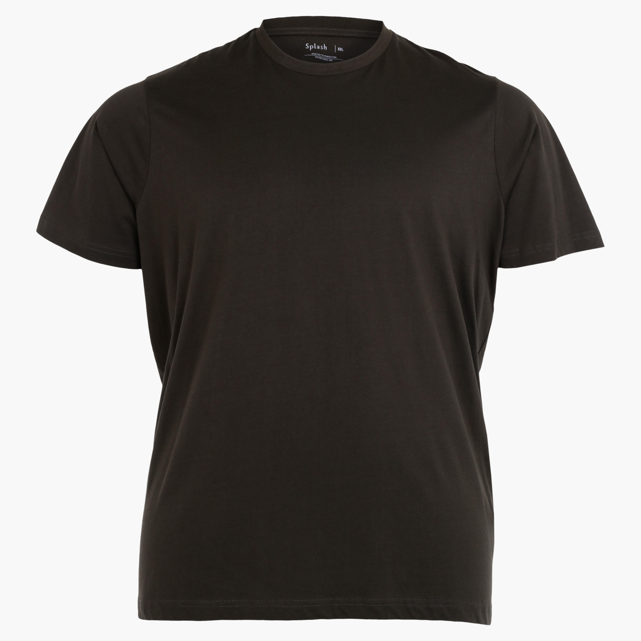 Plus Size T-Shirt with Short Sleeves-men-clothing-tshirtsandpolos-tshirts-image-1