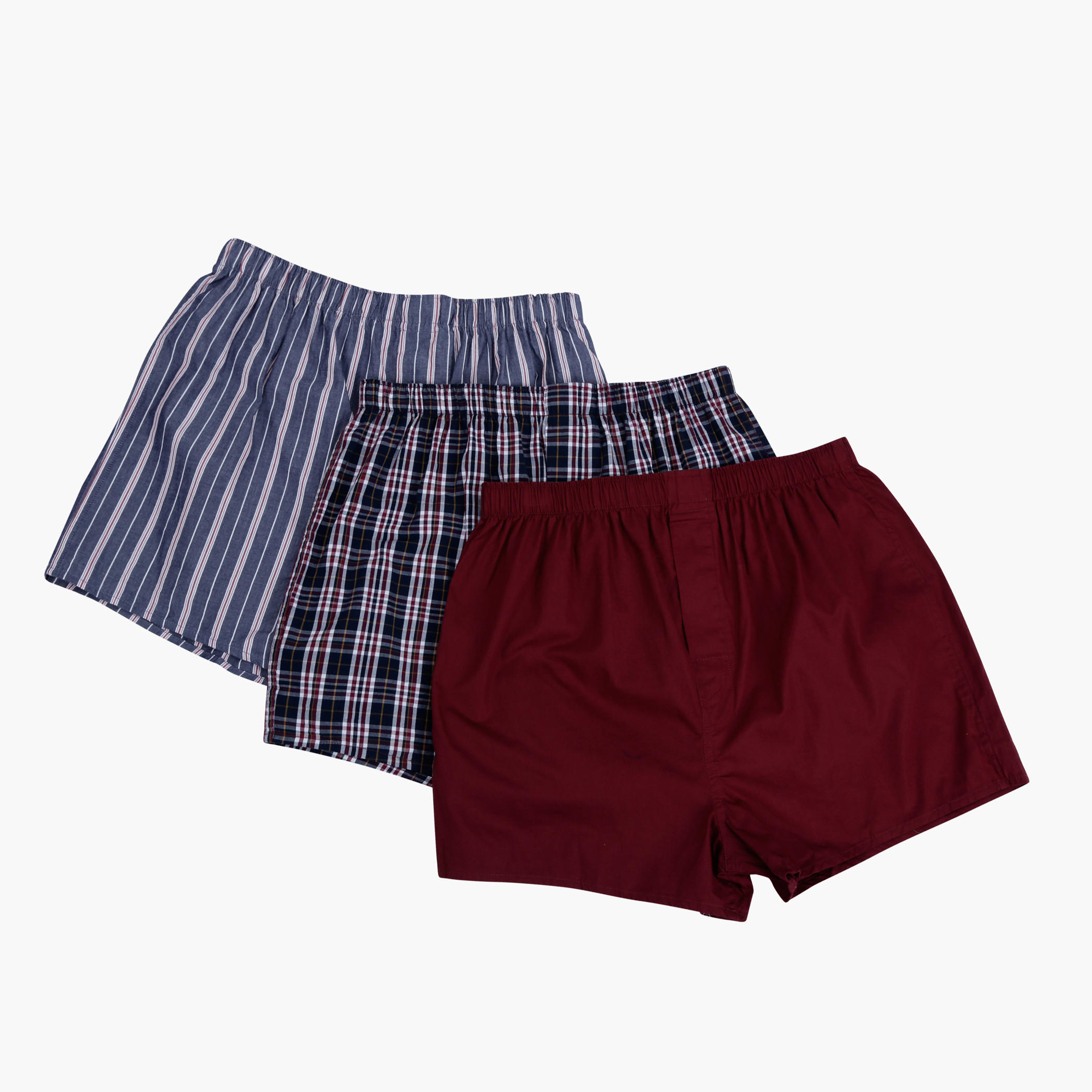Woven Boxer Shorts - Set of 3-men-clothing-innerwear-underwear-image-1