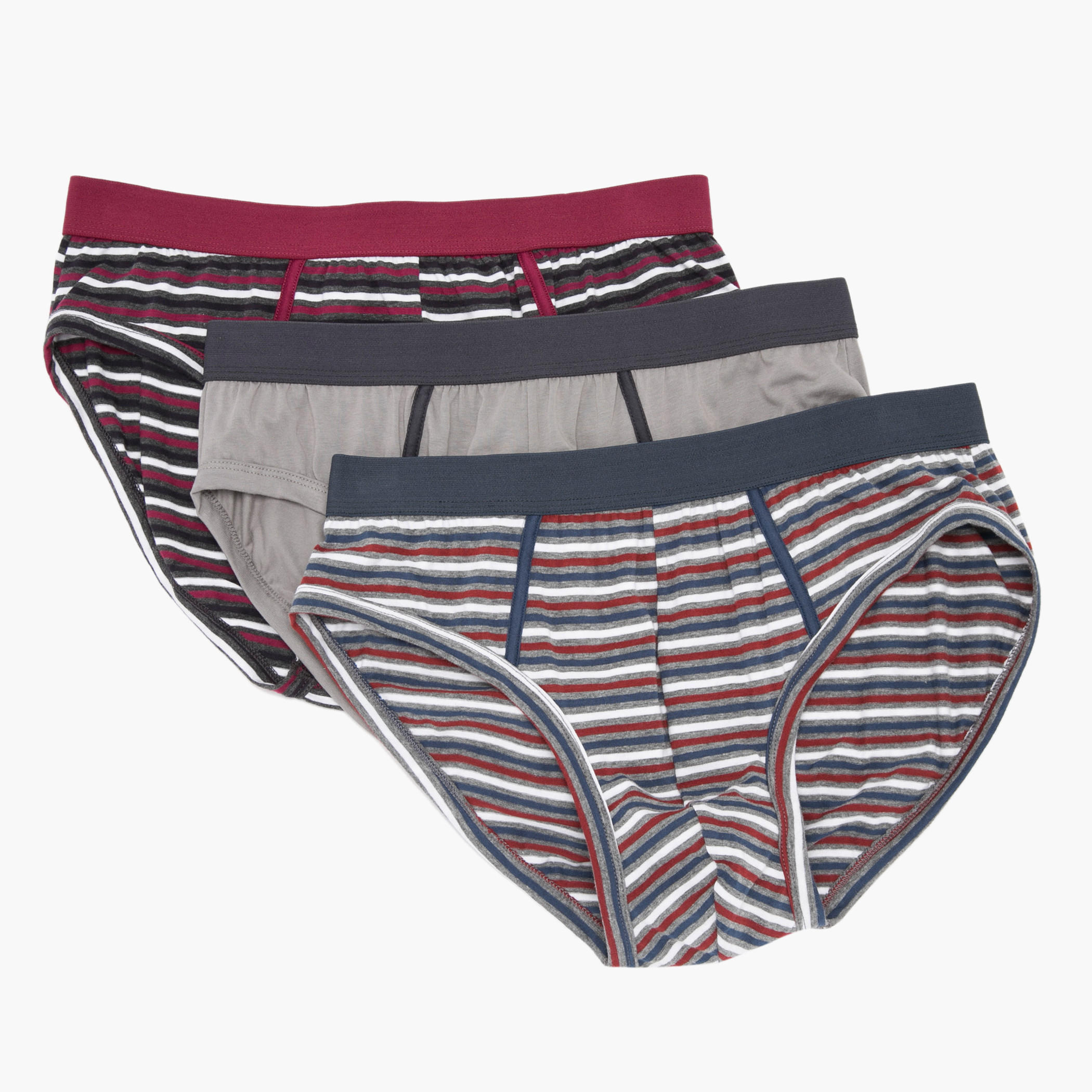 Knitted Briefs - Set of 3-men-clothing-innerwear-underwear-image-1
