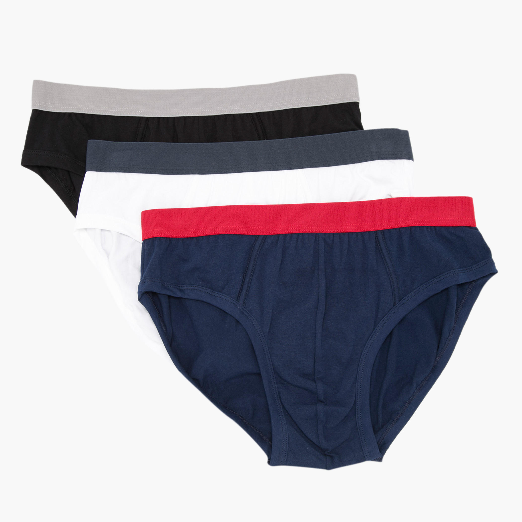 Knitted Briefs - Set of 3-men-clothing-innerwear-underwear-image-1