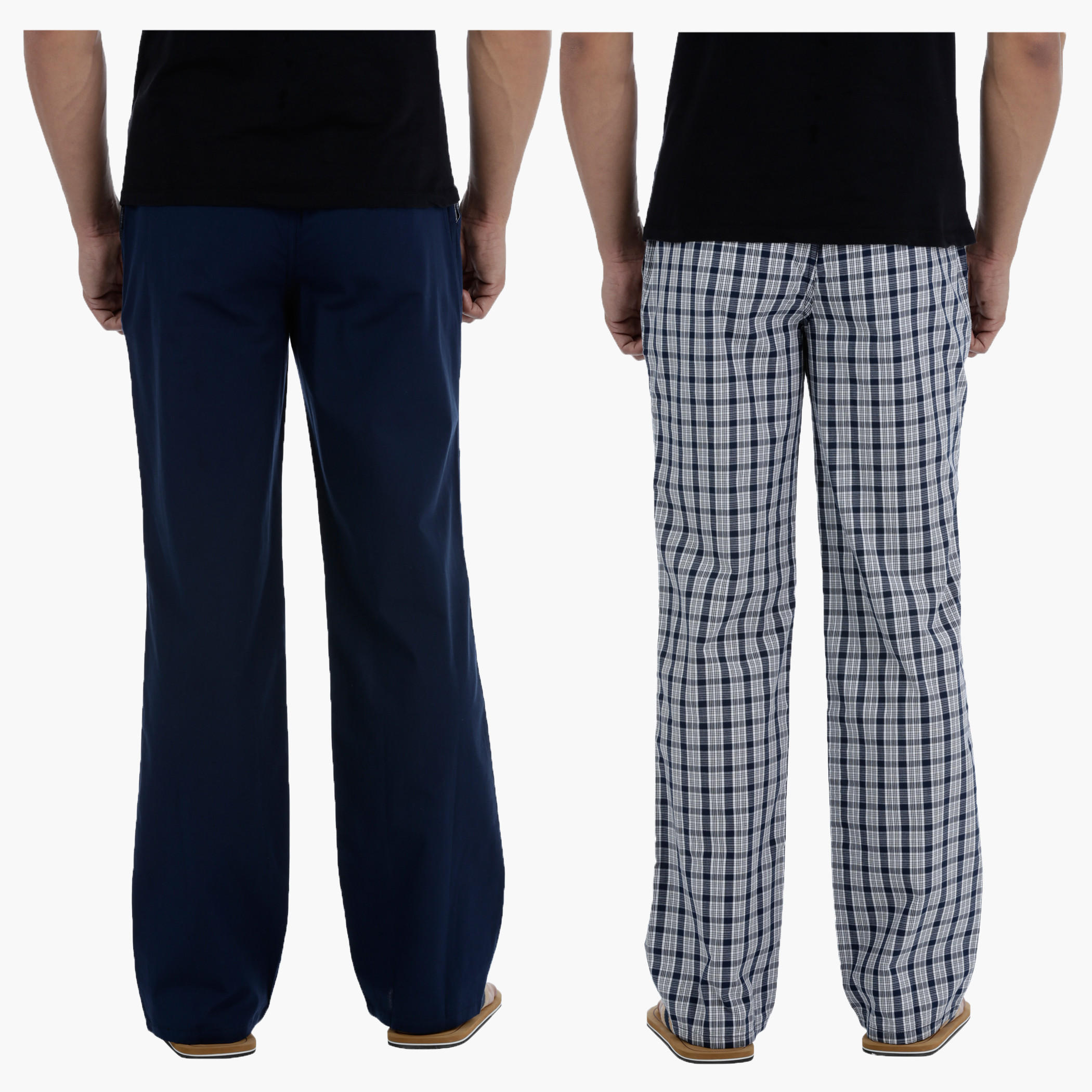 بيجاما منسوجة - طقم من قطعتين-men-clothing-nightwear-pyjamaandshorts-image-2