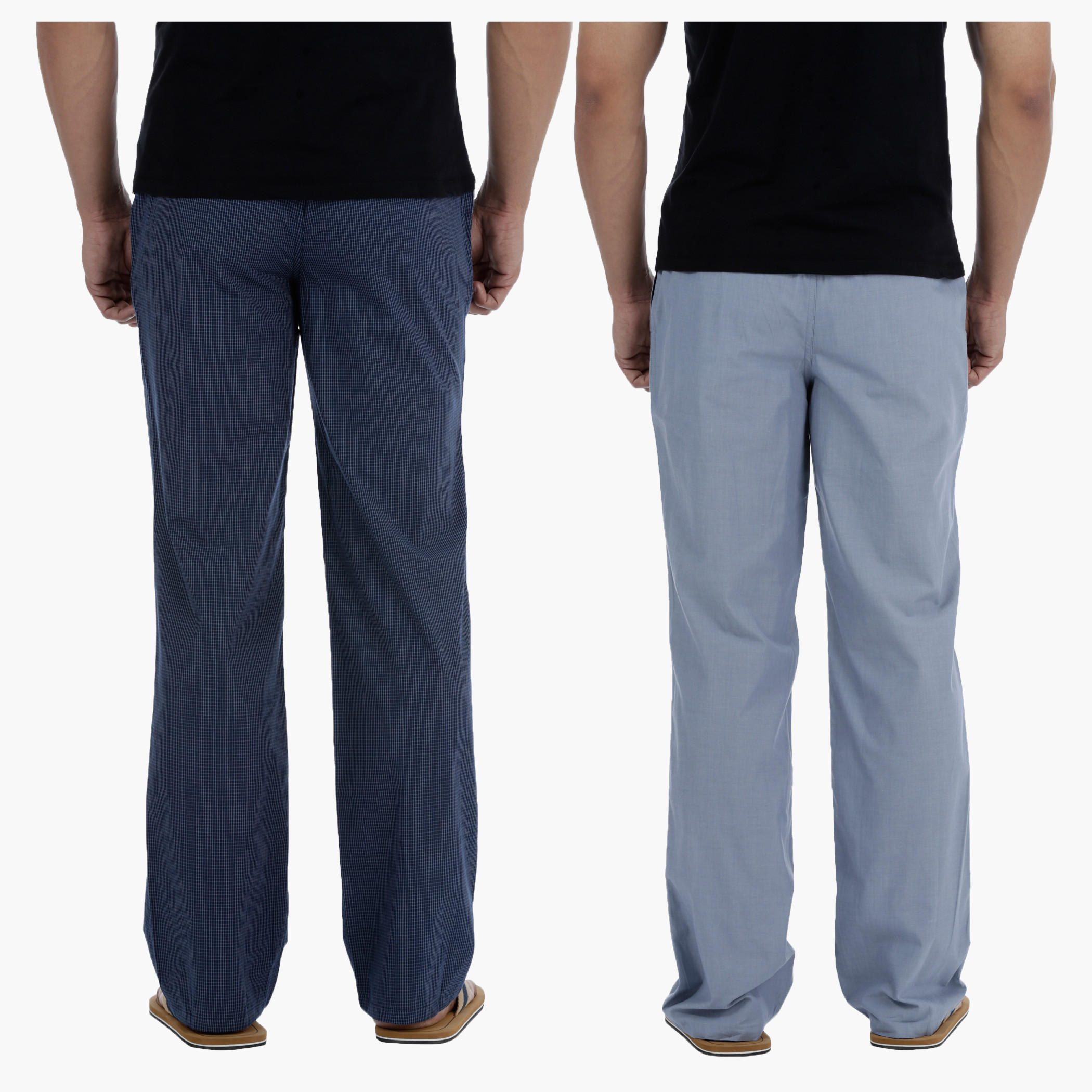 بيجاما منسوجة - طقم من قطعتين-men-clothing-nightwear-pyjamaandshorts-image-2