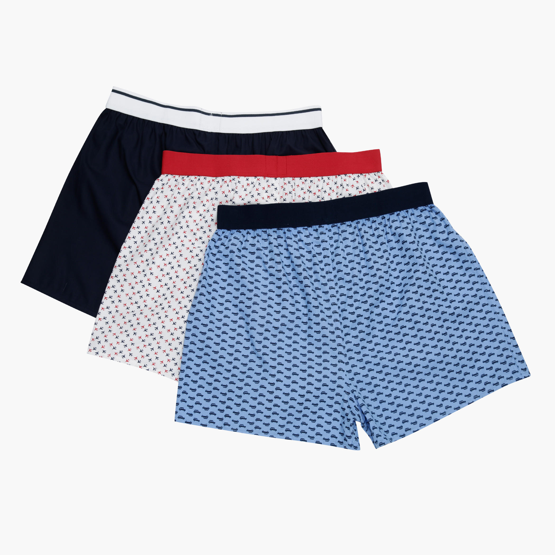 Woven Cotton Boxers - Set of 3-men-clothing-innerwear-underwear-image-2