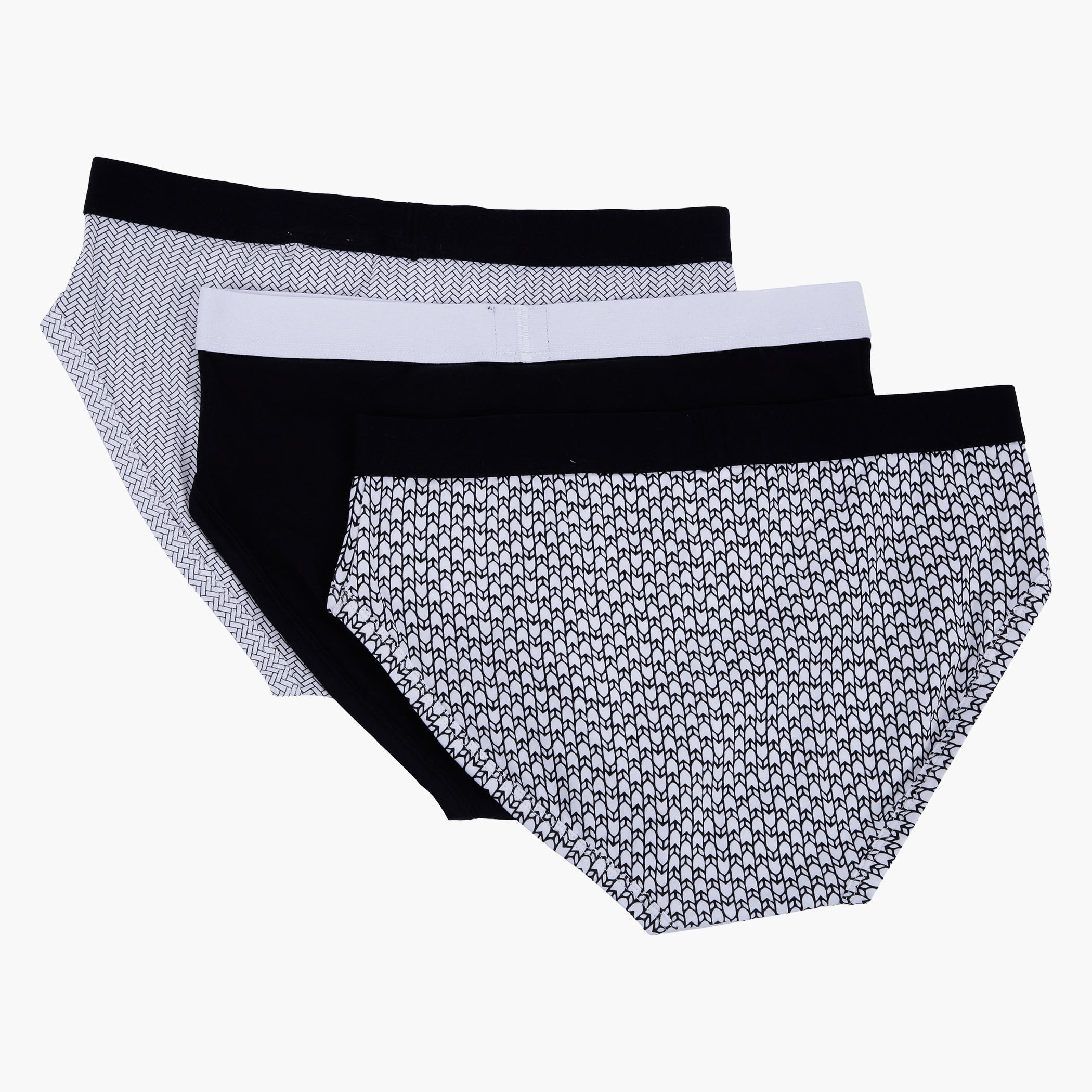 Knitted Briefs - Set of 3-men-clothing-innerwear-underwear-image-2