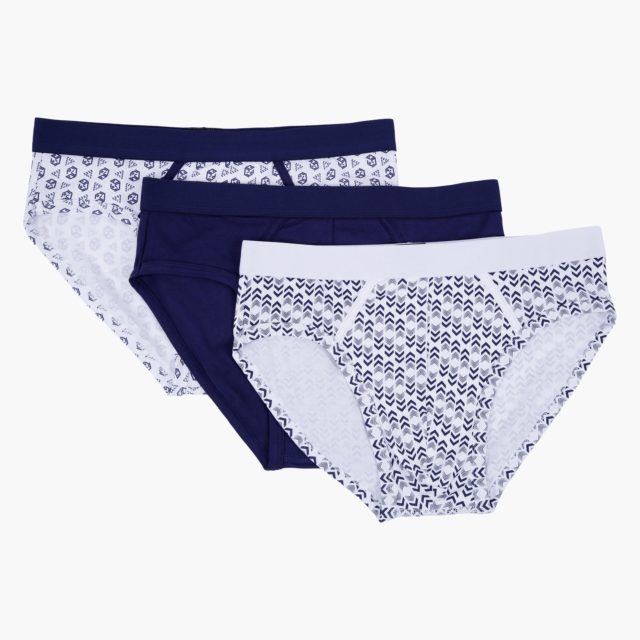 Knitted Briefs - Set of 3-men-clothing-innerwear-underwear-image-1