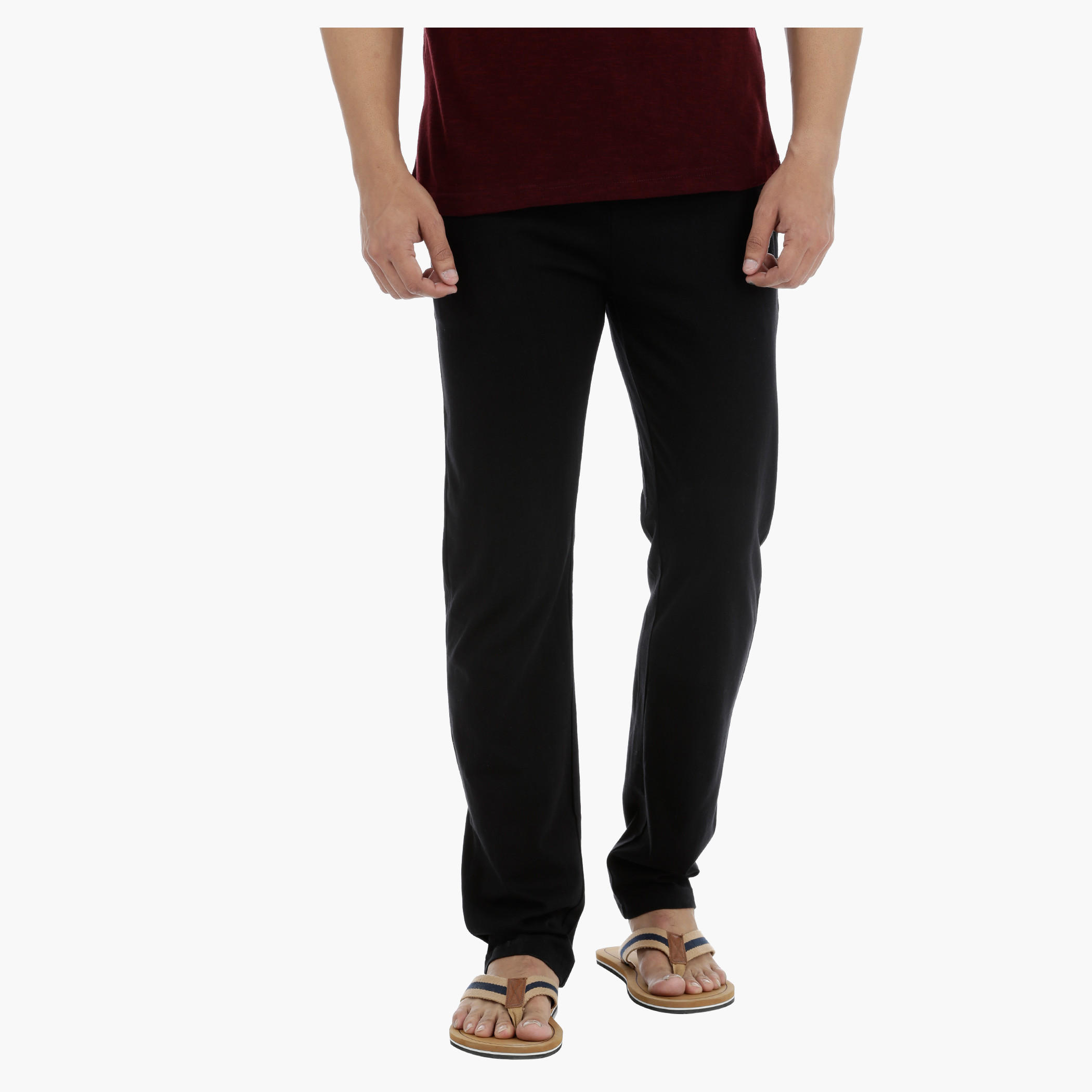 Short Sleeves T-Shirt and Pants Set-men-clothing-nightwear-sets-image-5