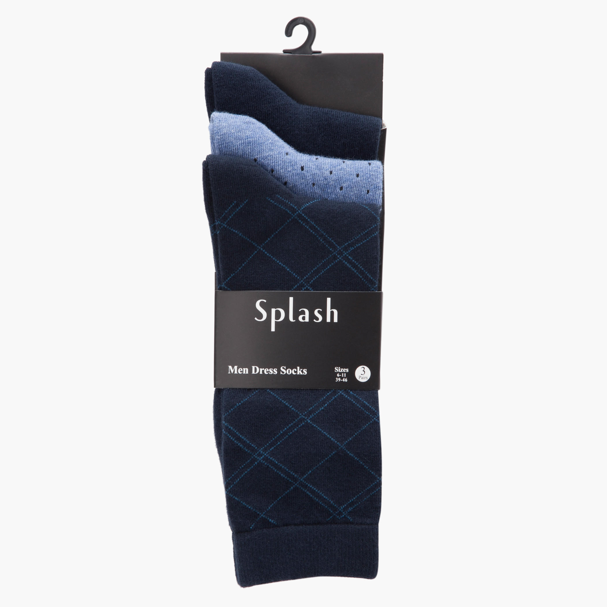 Assorted Formal Socks - Set of 3-men-socks-image-1