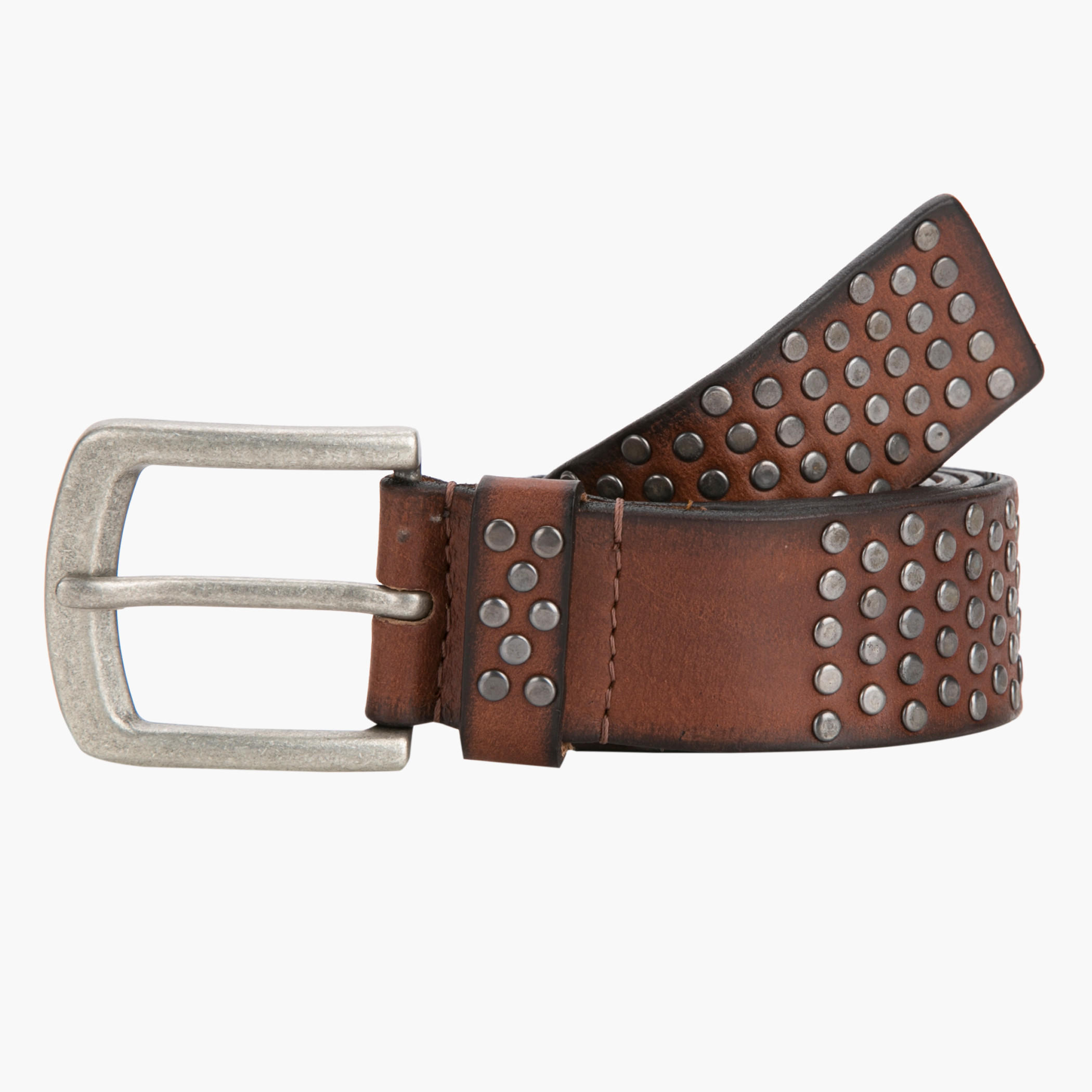Lee Cooper Embellished Leather Belt-men-beltsandwallets-belts-image-1