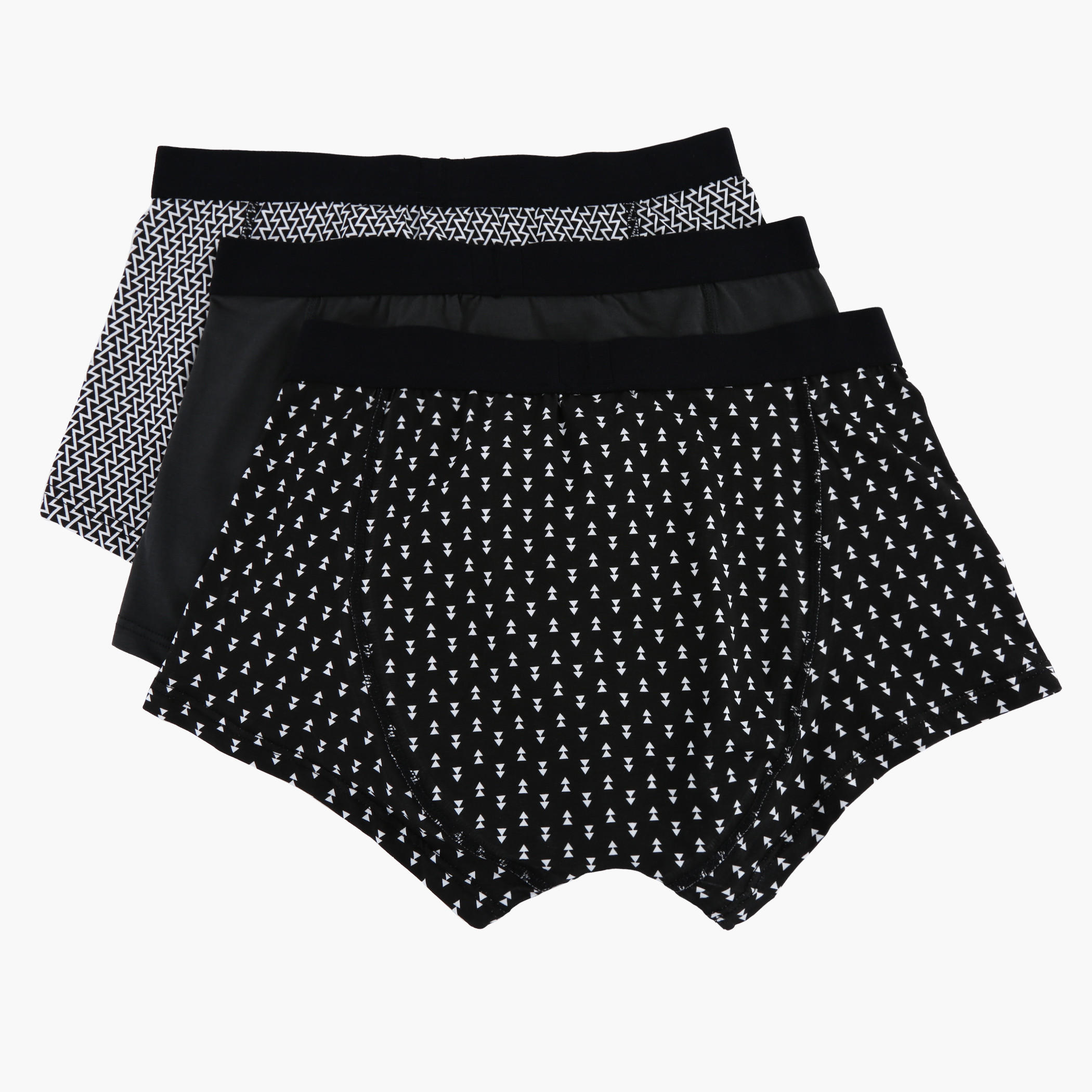 Boxers with Elasticised Waistband - Set of 3-men-clothing-innerwear-underwear-image-2