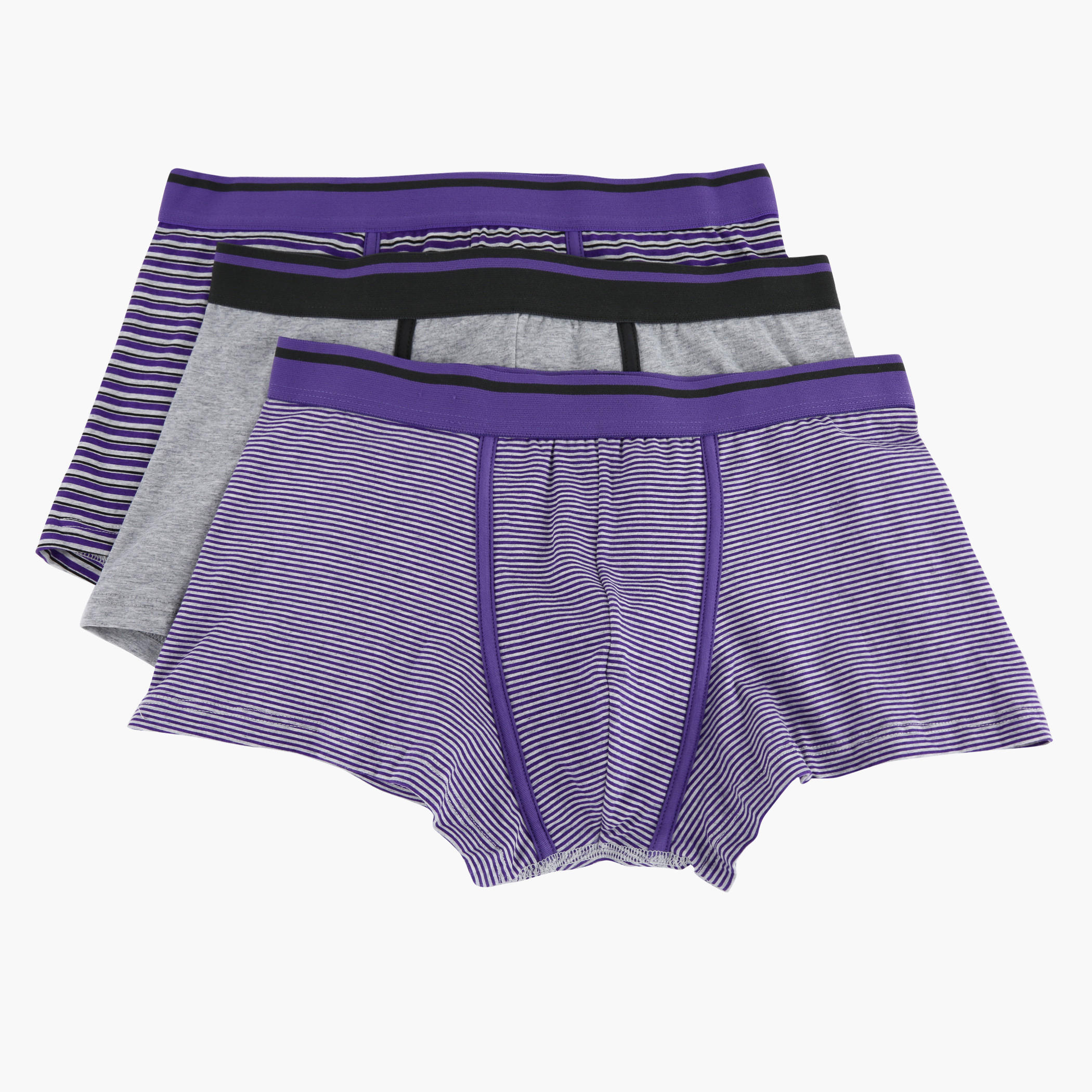 Boxers with Elasticised Waistband - Set of 3-men-clothing-innerwear-underwear-image-1