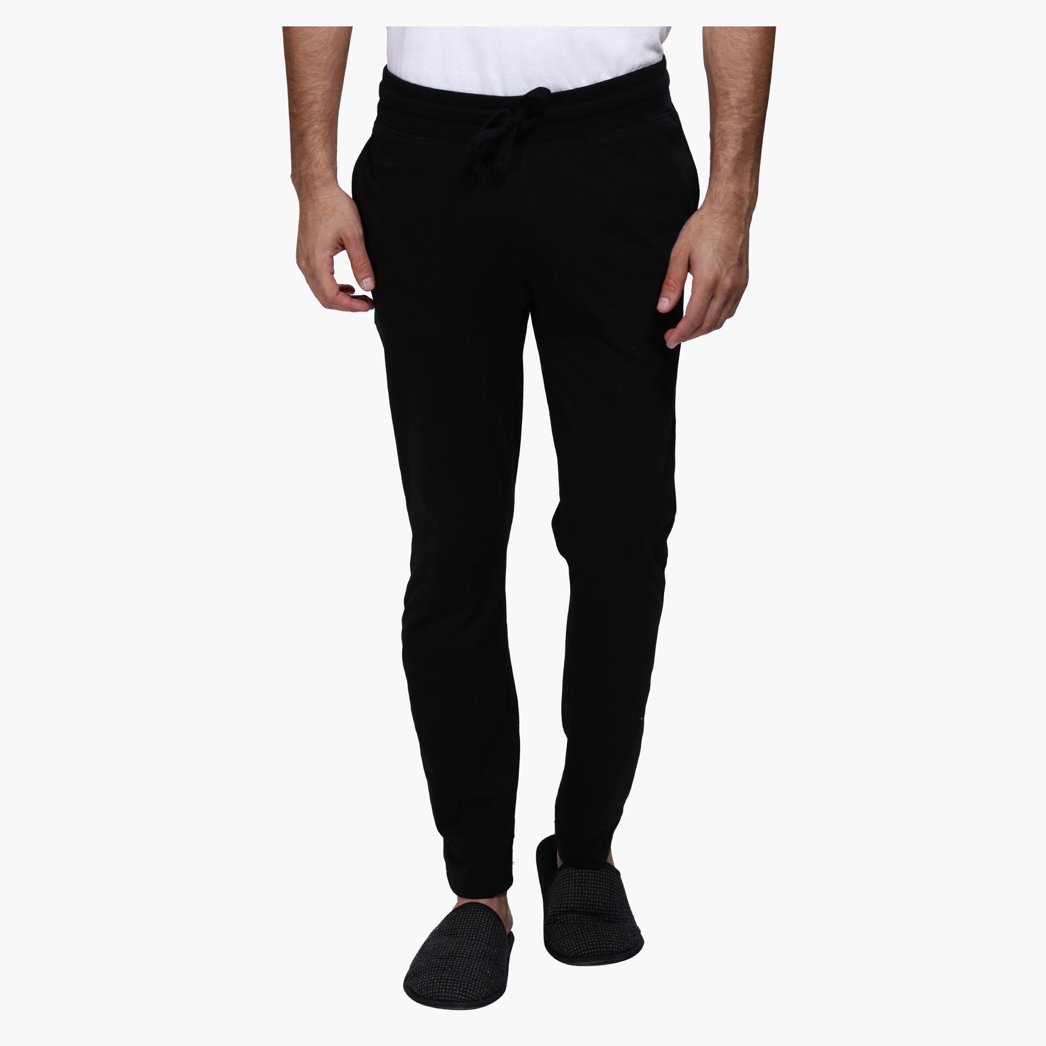 Henley Neck T-Shirt and Pants Set in Slim Fit-men-clothing-nightwear-sets-image-5
