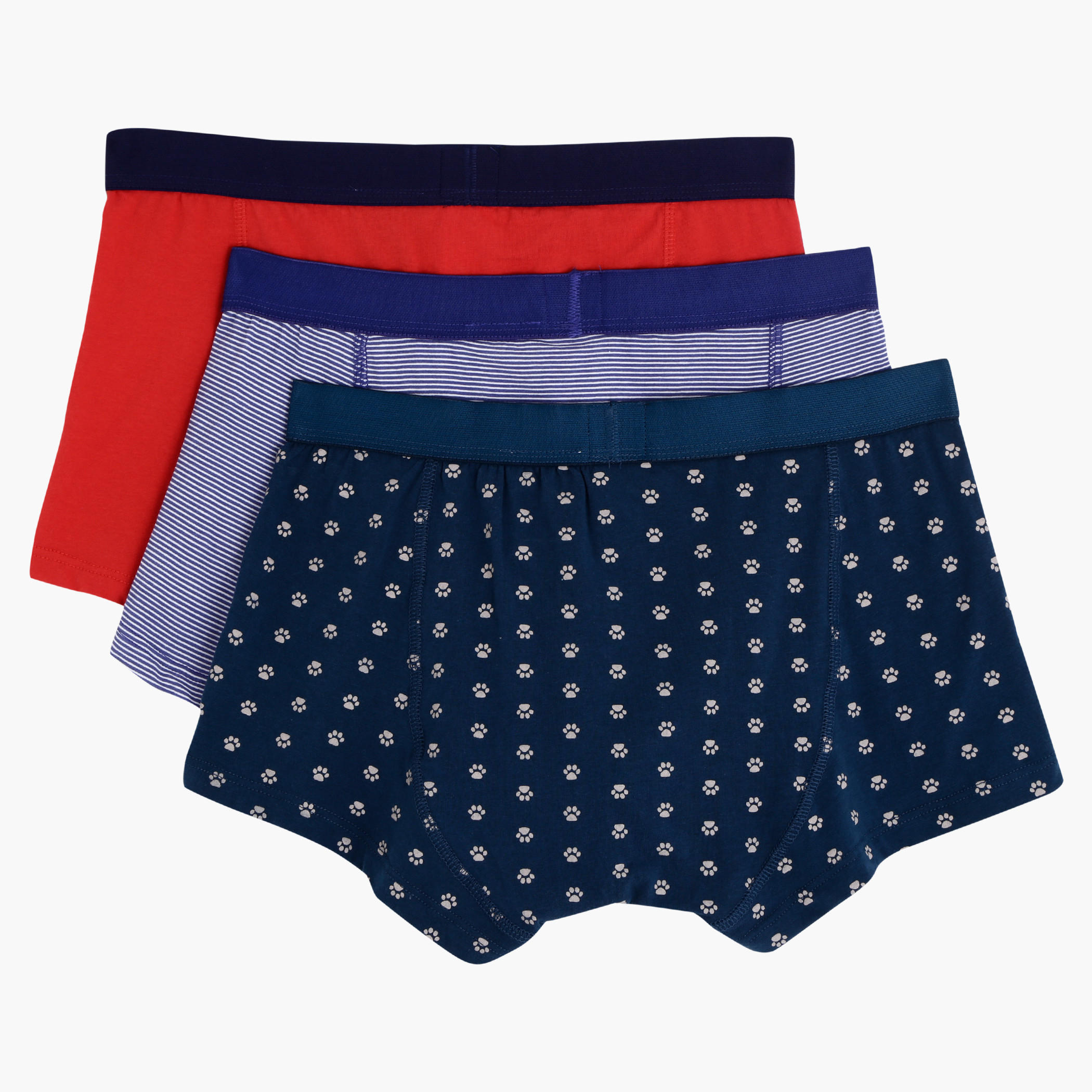 Boxers with Elasticised Waistband - Set of 3-men-clothing-innerwear-underwear-image-2