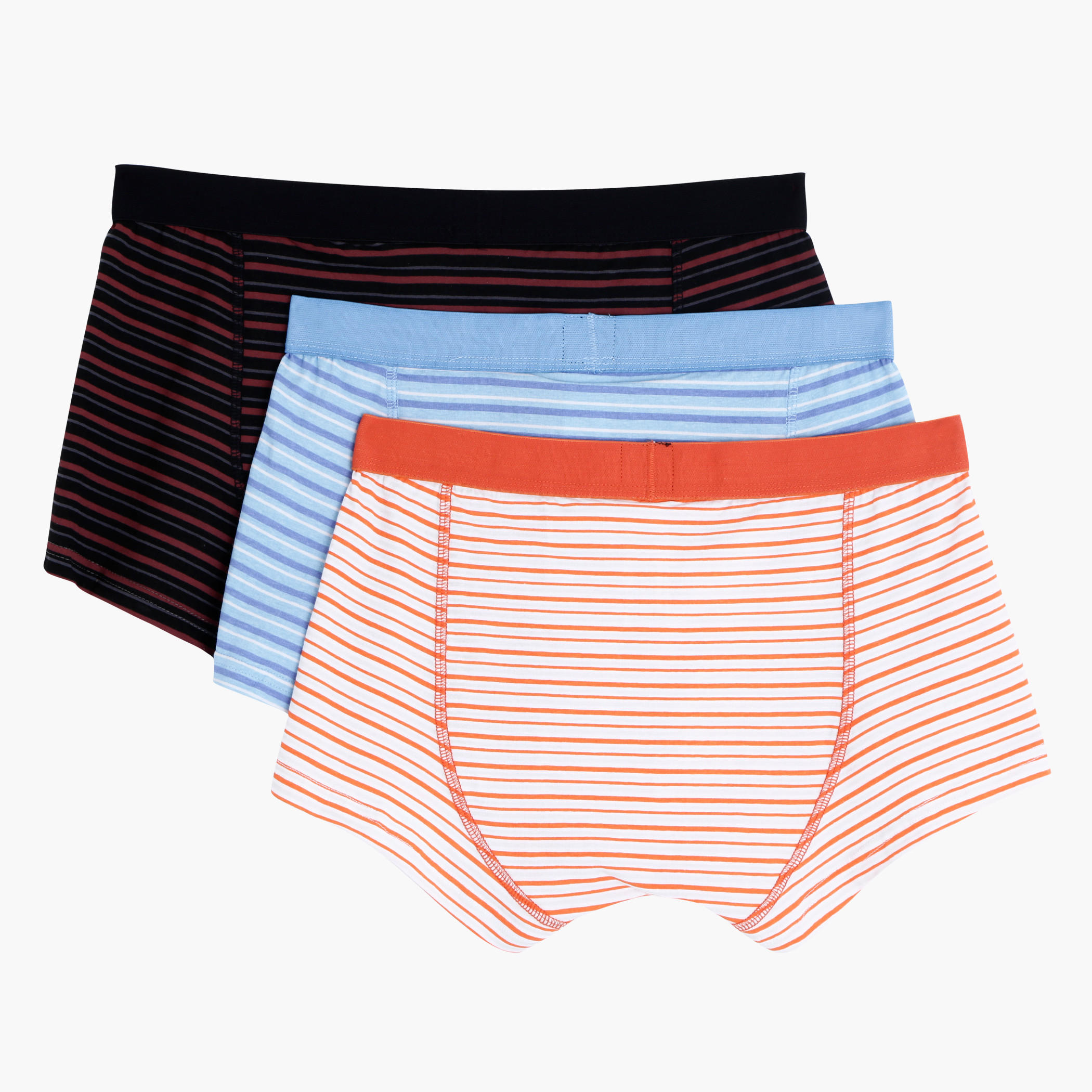 Printed Boxers with Elasticised Waistband - Set of 3-men-clothing-innerwear-underwear-image-2