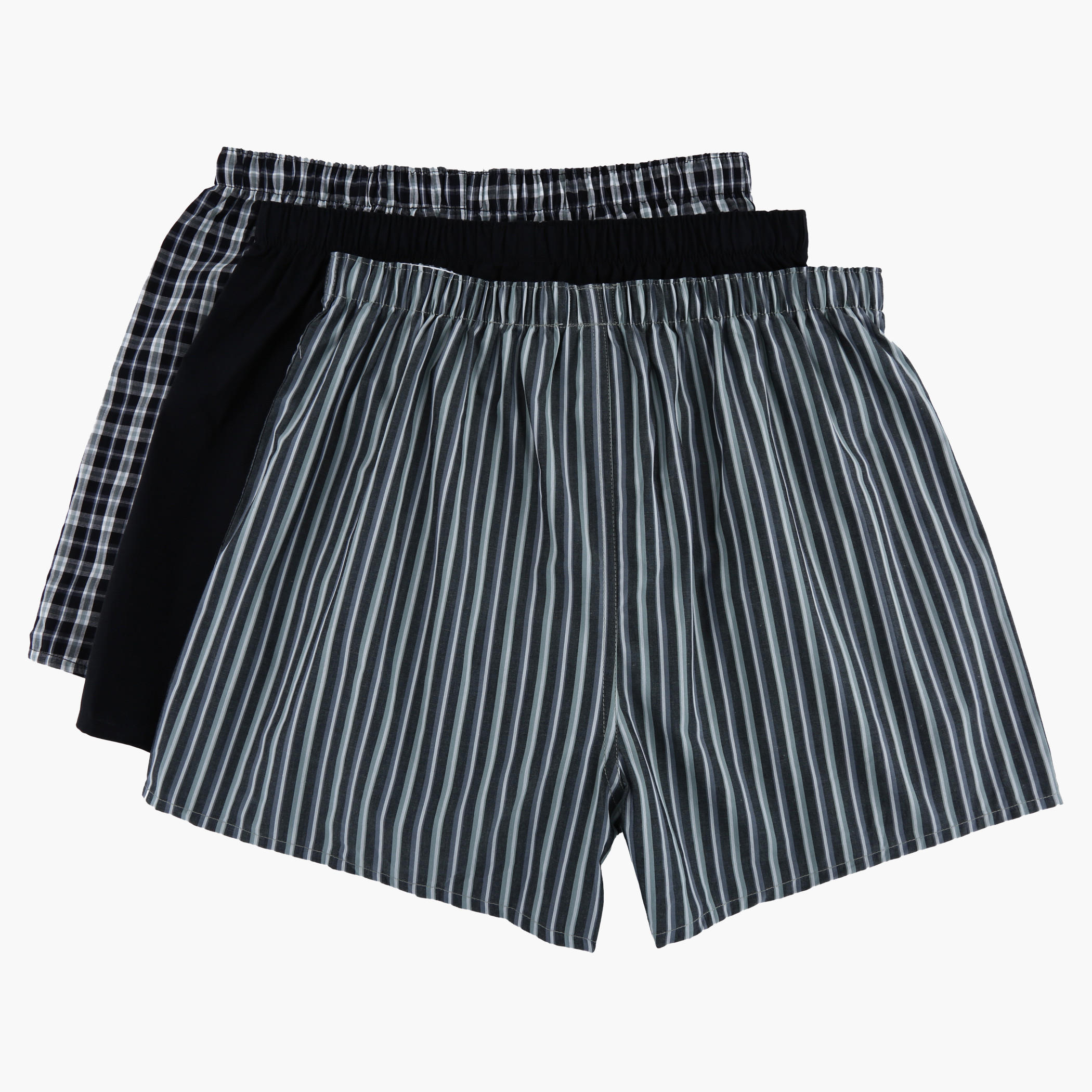 Woven Boxer Shorts - Set of 3-men-clothing-innerwear-underwear-image-1