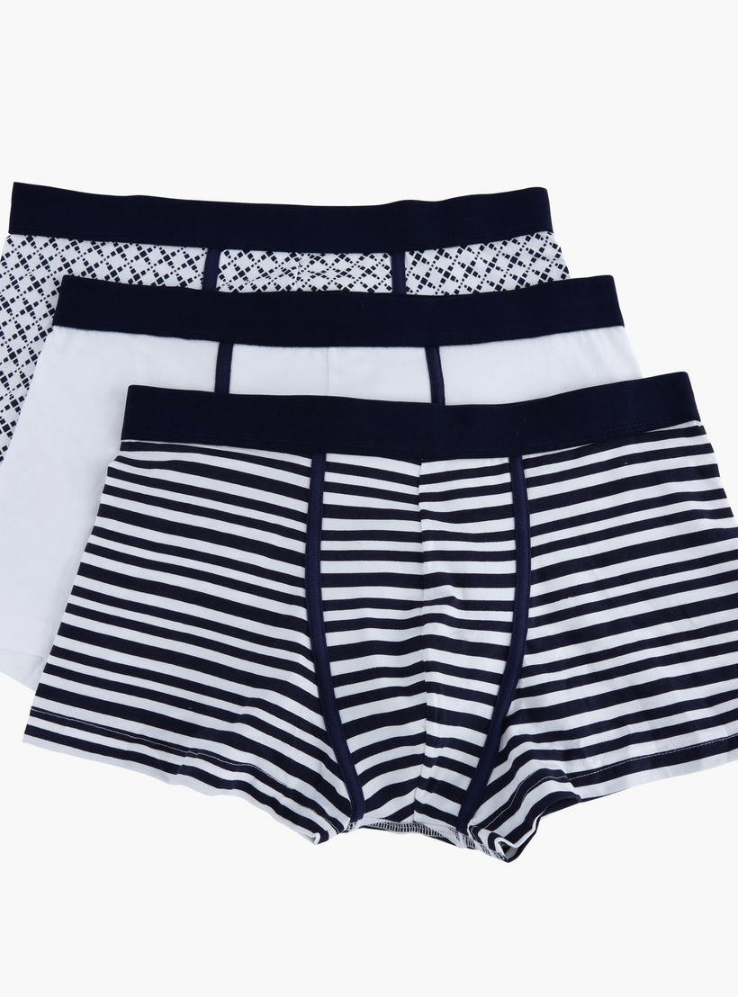 Hipster Boxers with Elasticised Waistband - Set of 3-men-clothing-innerwear-underwear-image-1