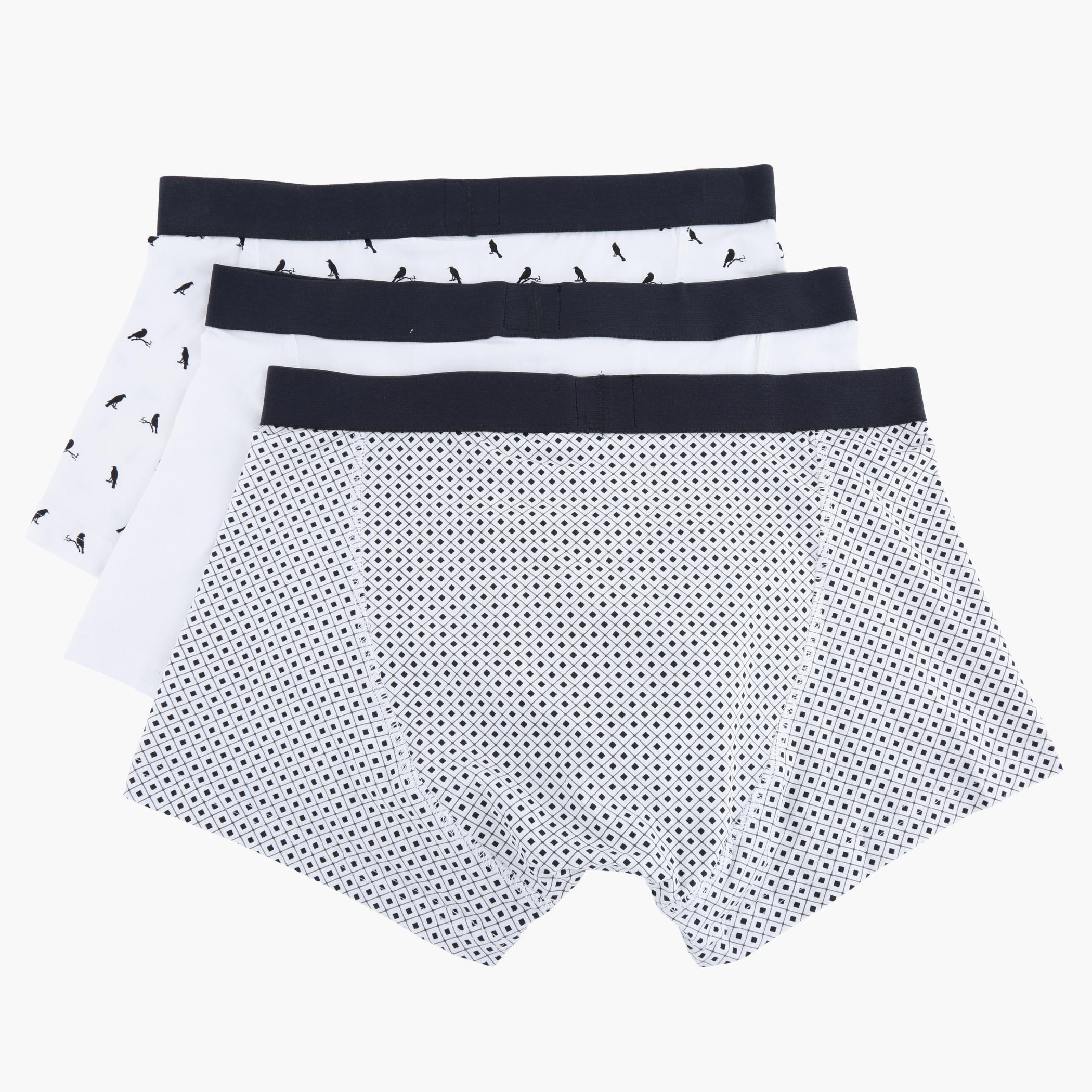 Hipster Boxers with Elasticised Waistband - Set of 3-men-clothing-innerwear-underwear-image-2