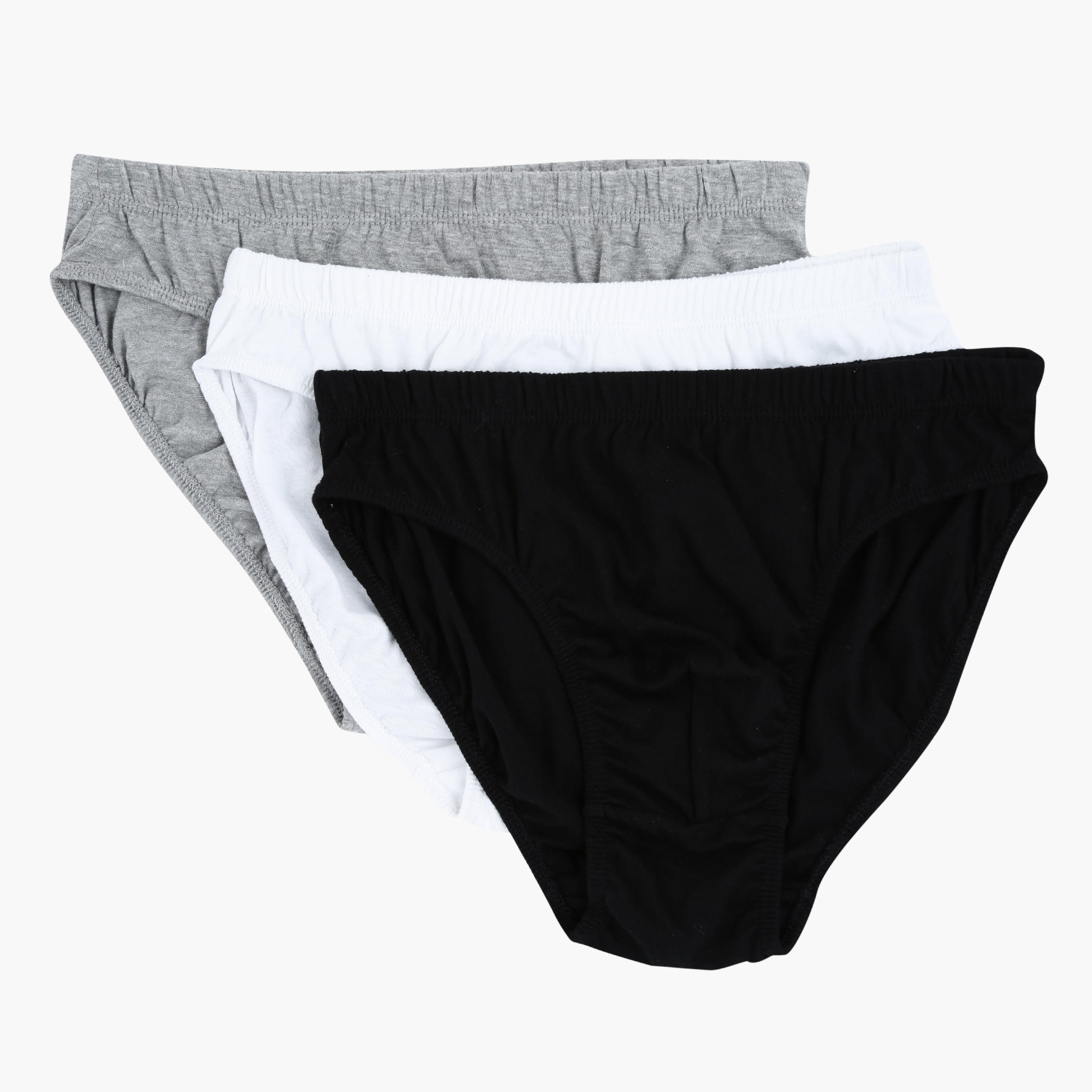 Briefs with Elasticised Waistband - Set of 3-men-clothing-innerwear-underwear-image-1