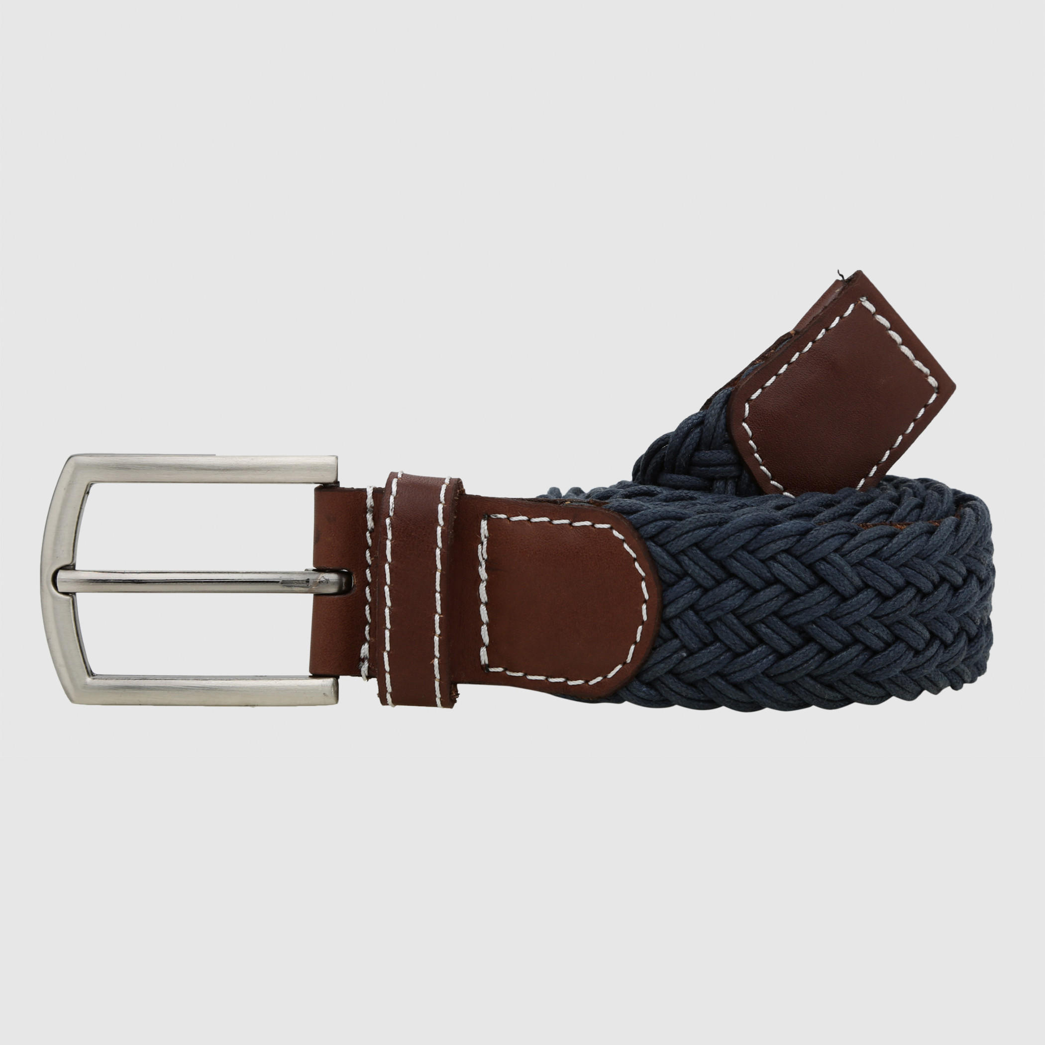 Woven Belt with Pin Buckle Closure-men-beltsandwallets-belts-image-1