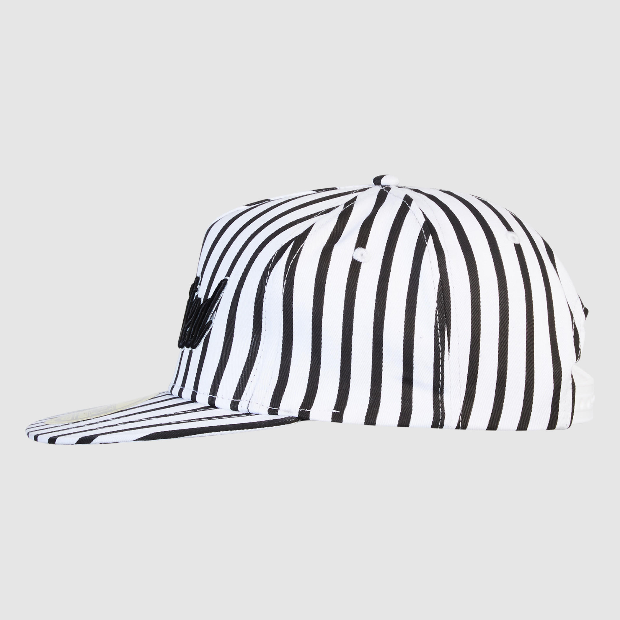 قبعة كاب مقلّمة بزر إغلاق-men-caps-image-2