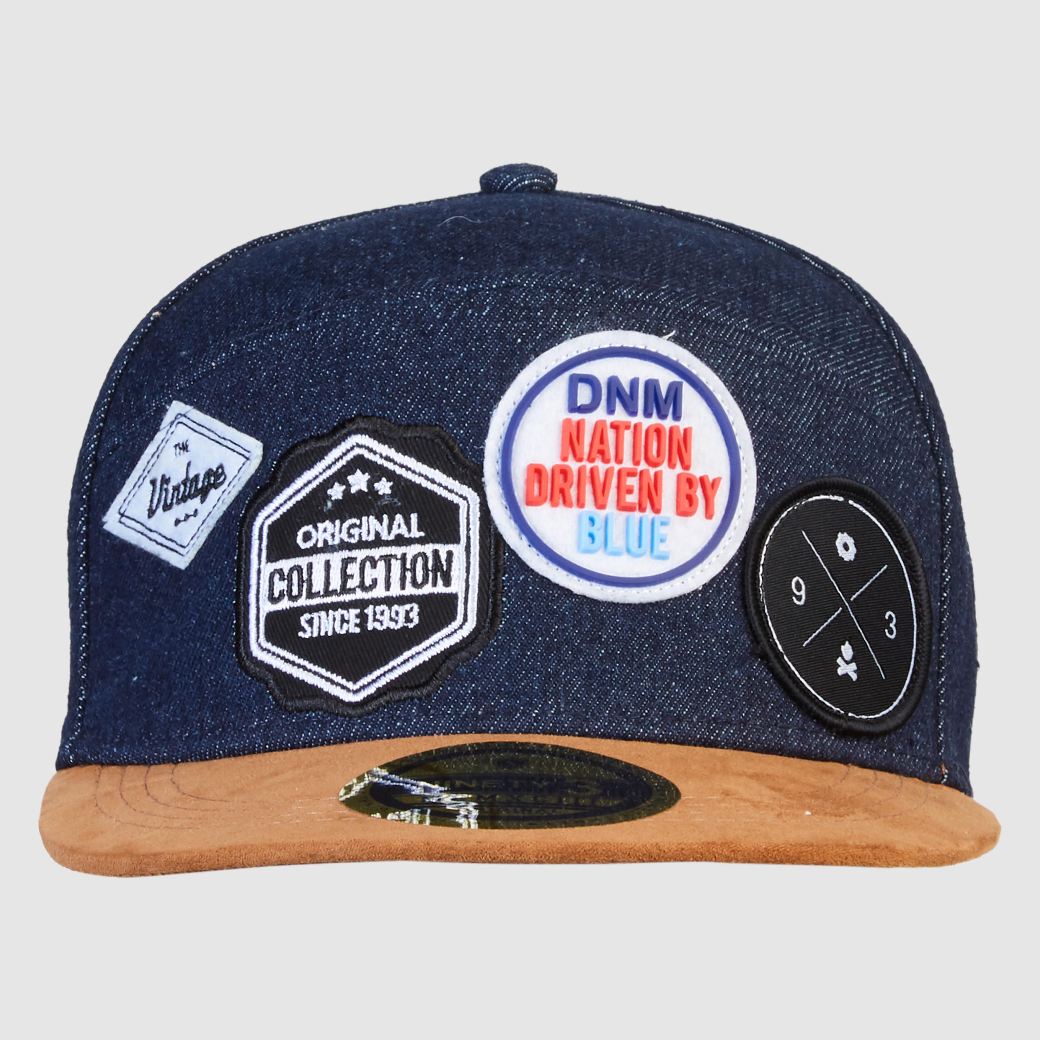 Embroidered Cap with Snap Closure-men-caps-image-1
