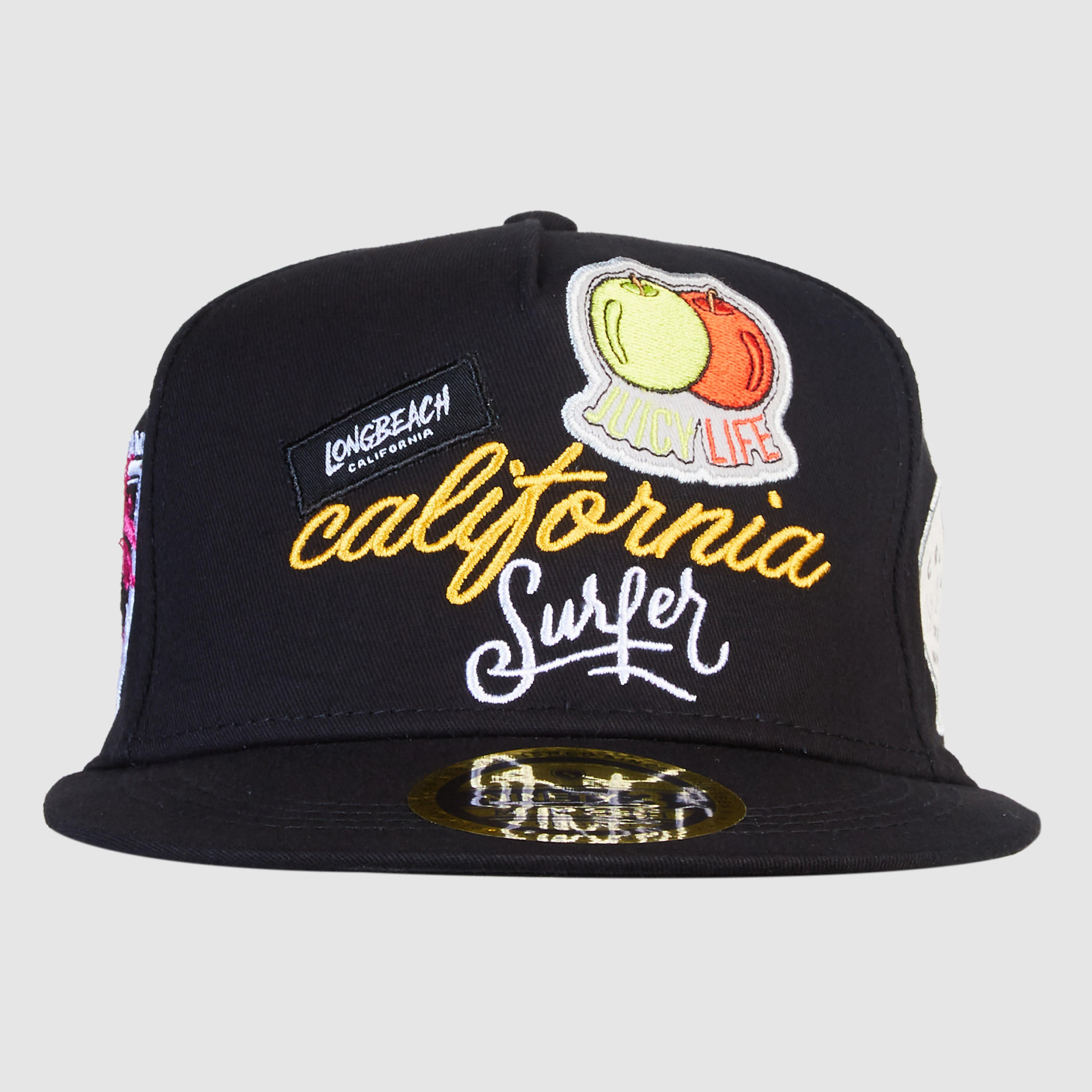 قبعة كاب مطرّزة بزر إغلاق-men-caps-image-3