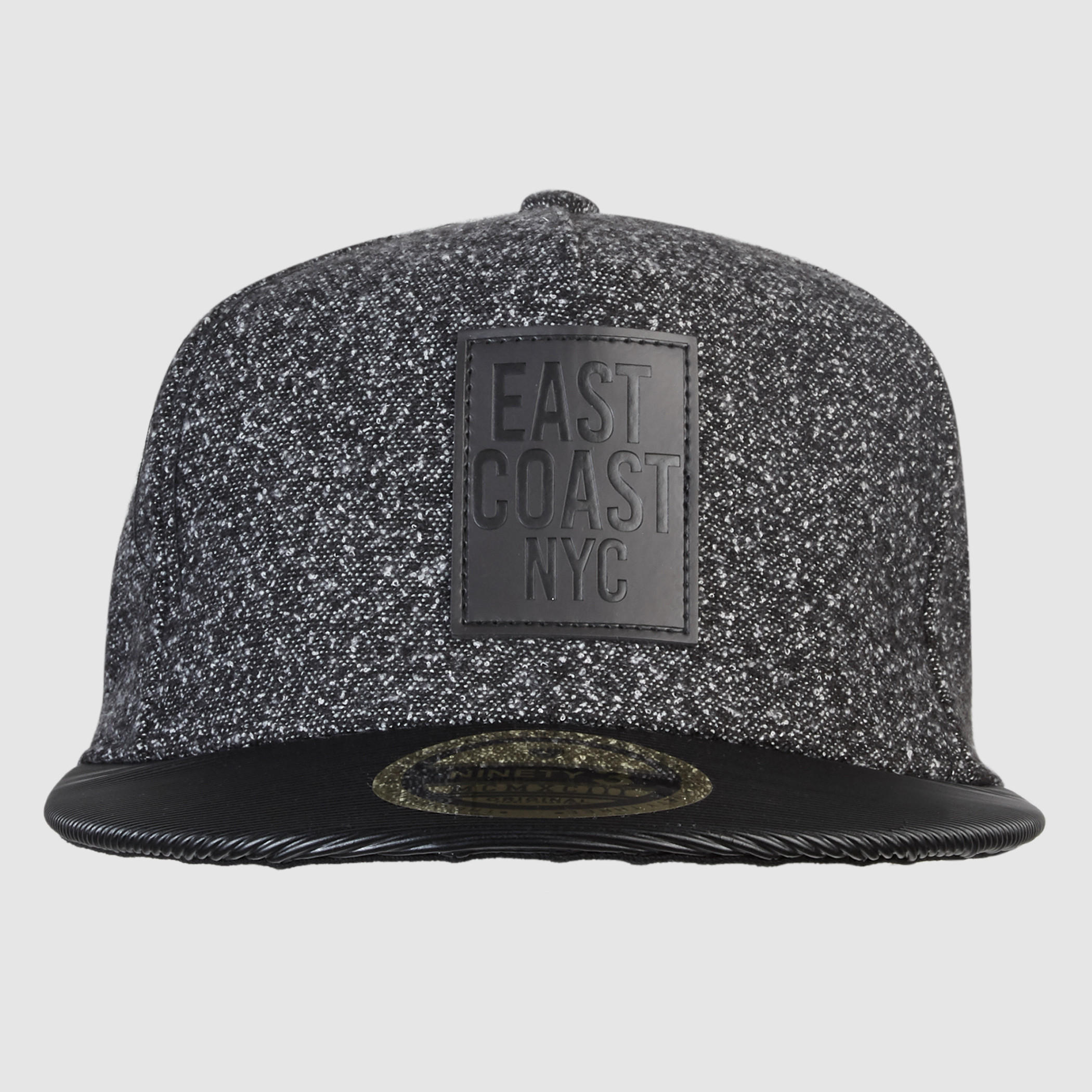 Cap with Snap Closure and Applique Detail-men-caps-image-1