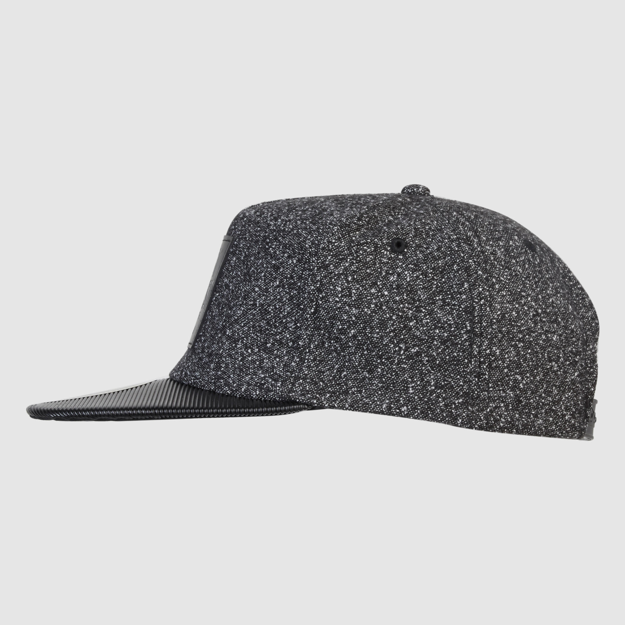 Cap with Snap Closure and Applique Detail-men-caps-image-2
