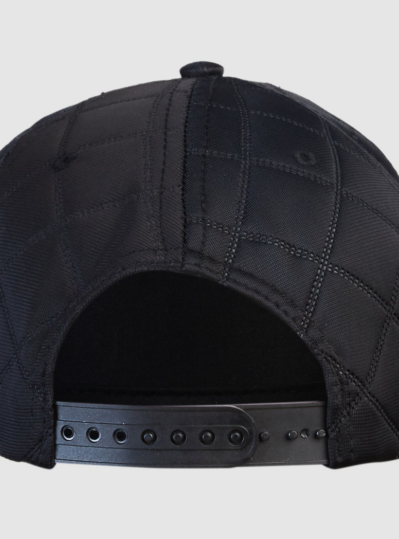Quilted Cap with Snap Closure-men-caps-image-3