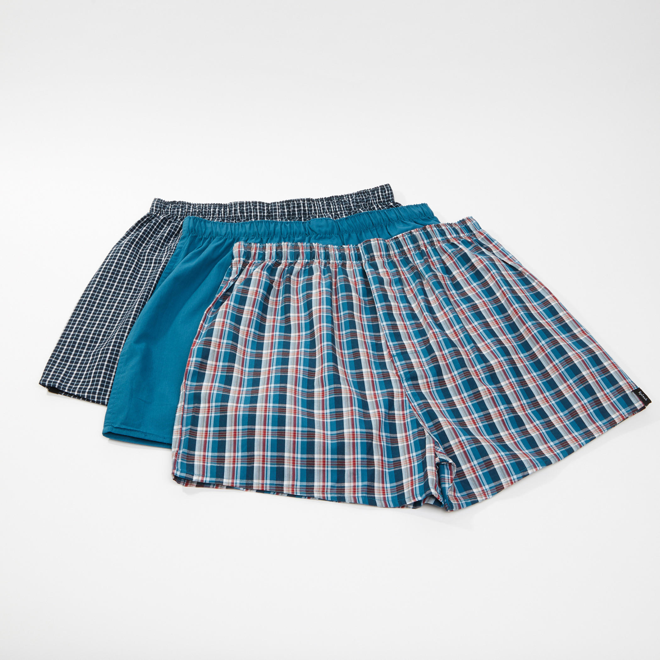 سراويل بوكسر متنوعة بخصر مطّاطي - طقم من 3-men-clothing-innerwear-underwear-image-1