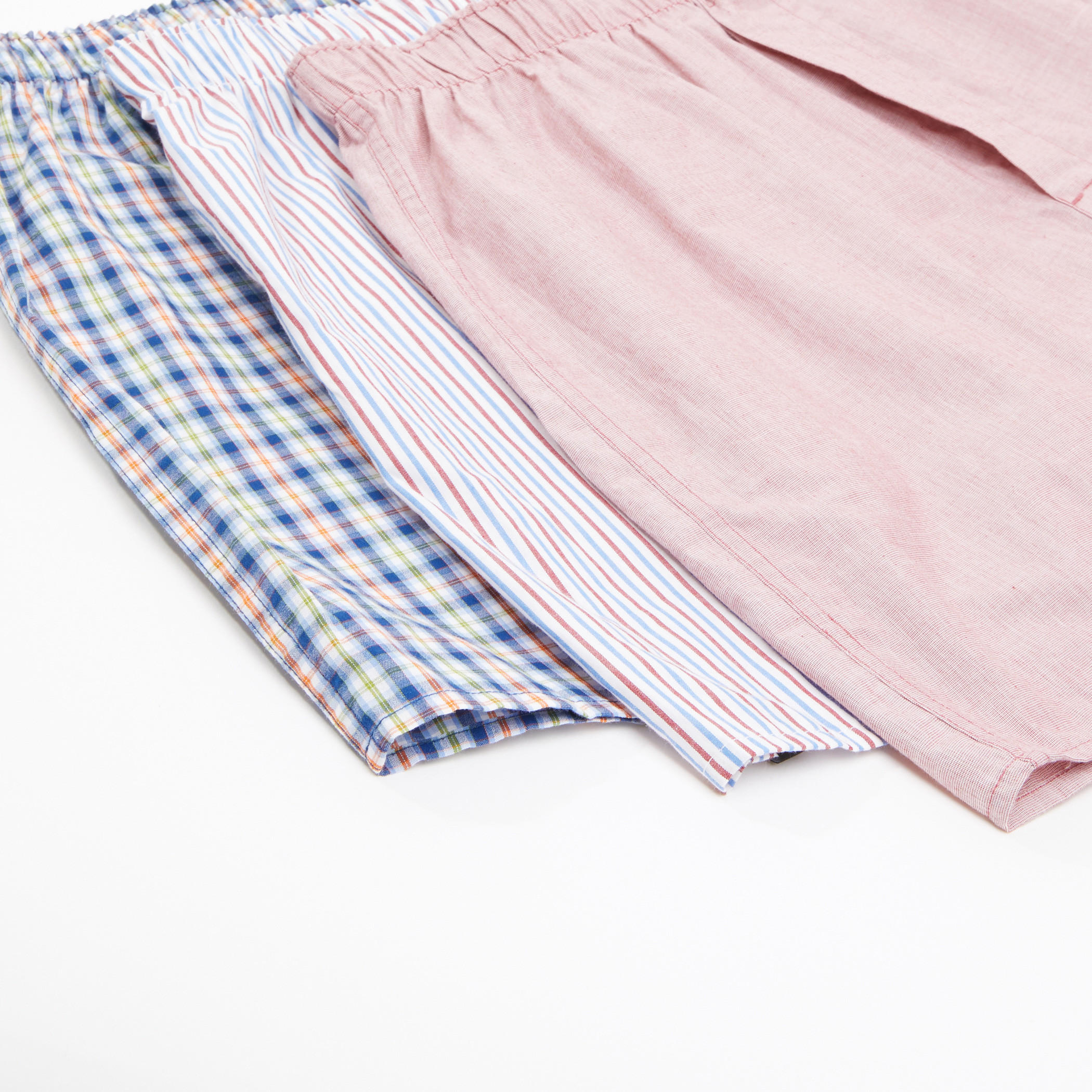 سراويل بوكسر متنوعة بخصر مطّاطي - طقم من 3 قطع-men-clothing-innerwear-underwear-image-2