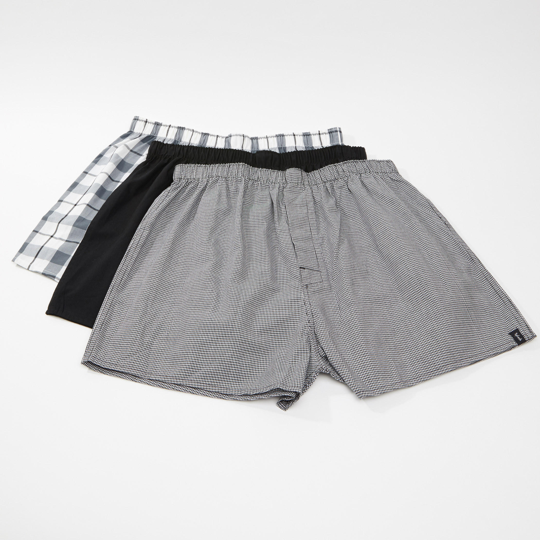 سراويل بوكسر متنوعة بخصر مطّاطي - طقم من 3-men-clothing-innerwear-underwear-image-1