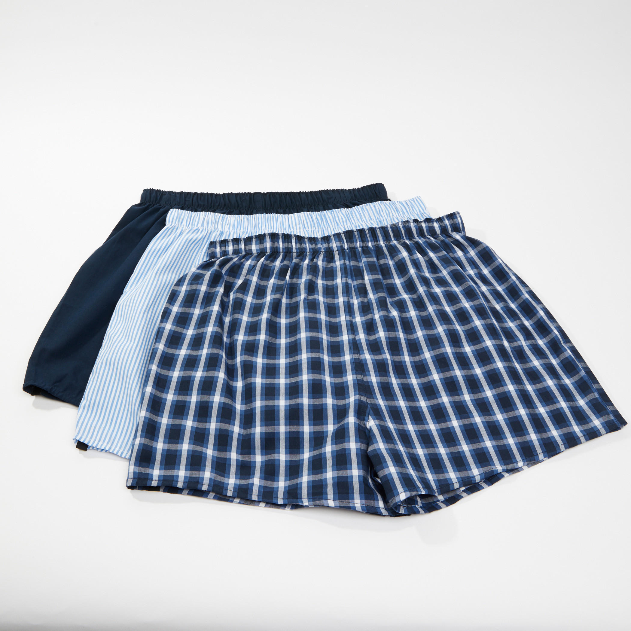 سراويل بوكسر متنوعة بخصر مطّاطي - طقم من 3 قطع-men-clothing-innerwear-underwear-image-3
