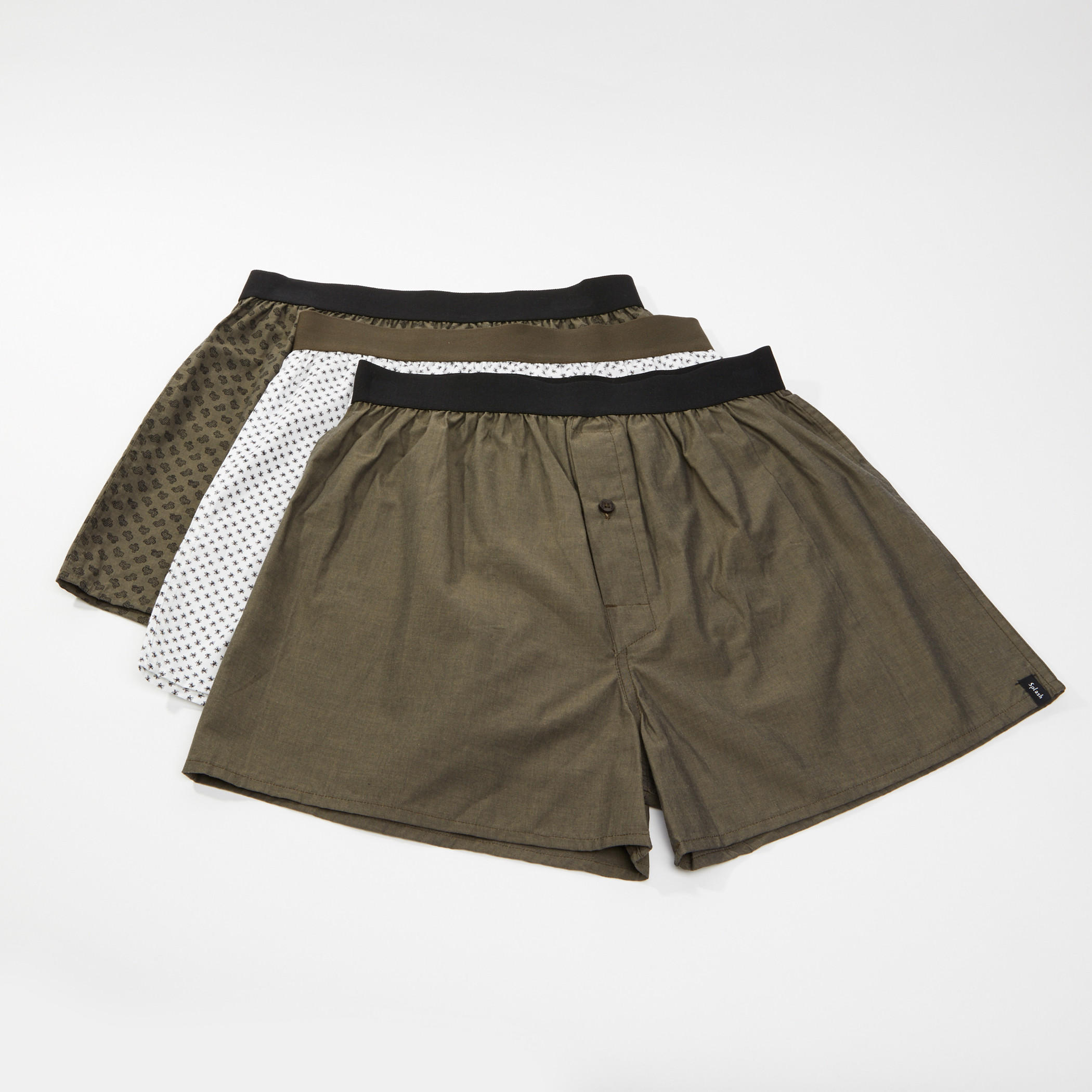 سراويل بوكسر متنوعة بخصر مطّاطي - طقم من 3-men-clothing-innerwear-underwear-image-1