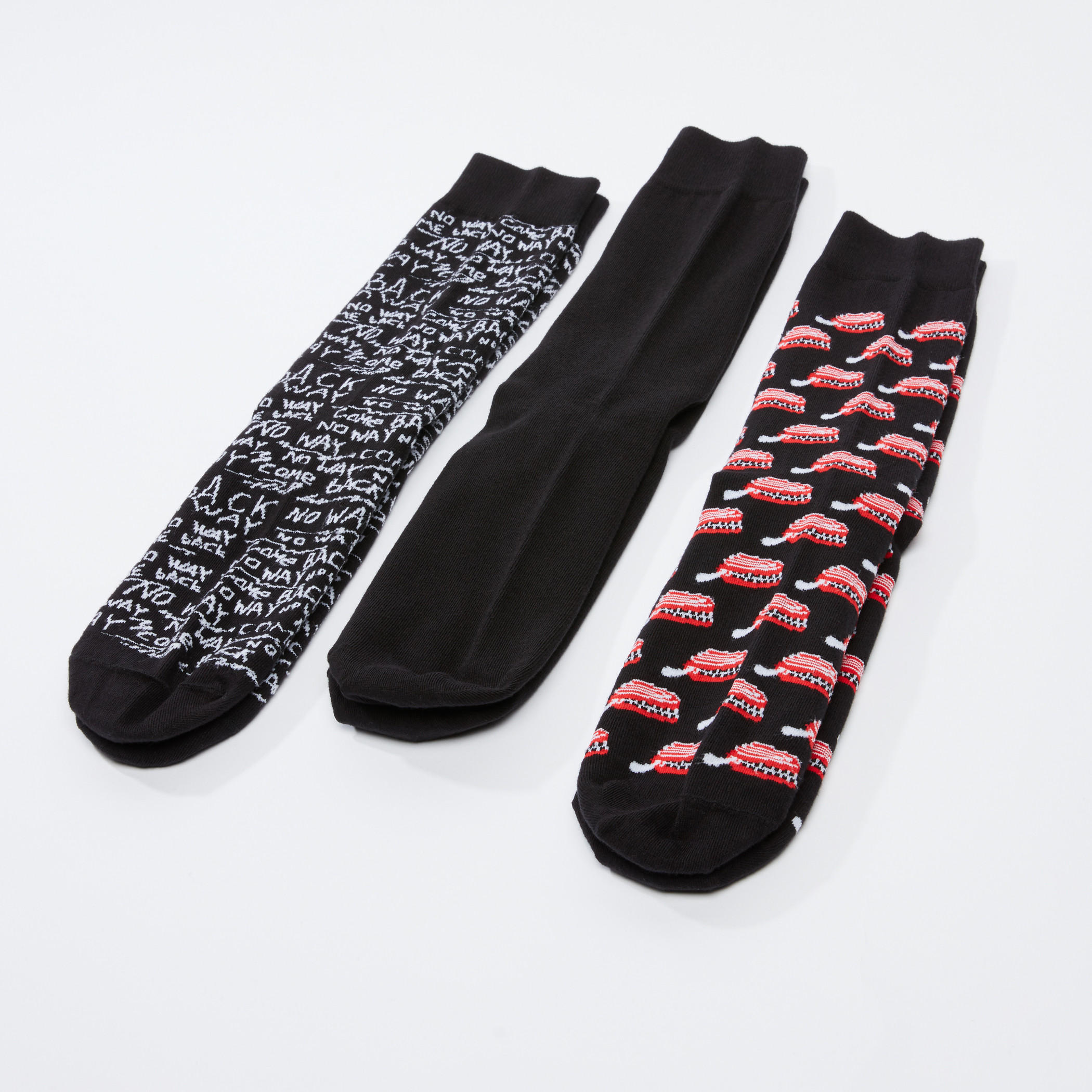 جوارب قصيرة متنوعة - طقم من 3 أزواج-men-socks-image-2