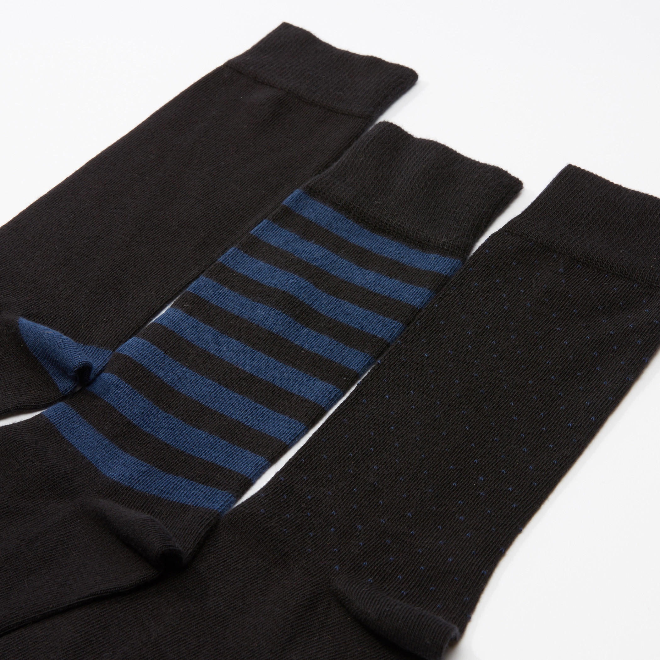 Assorted Quarter Length Socks - Set of 3-men-socks-image-2