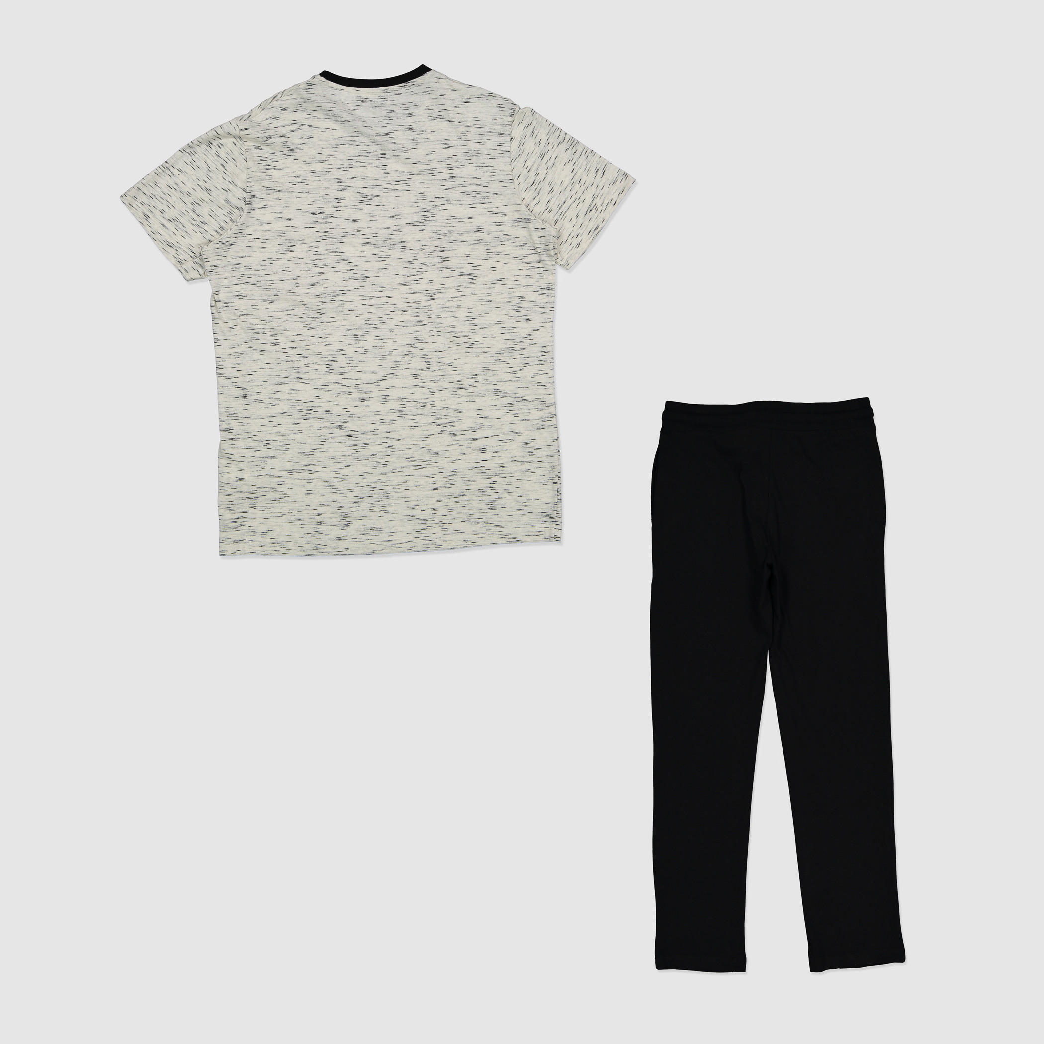 طقم بنطال بيجاما وتيشيرت بياقة مستديرة-men-clothing-nightwear-pyjamaandshorts-image-2