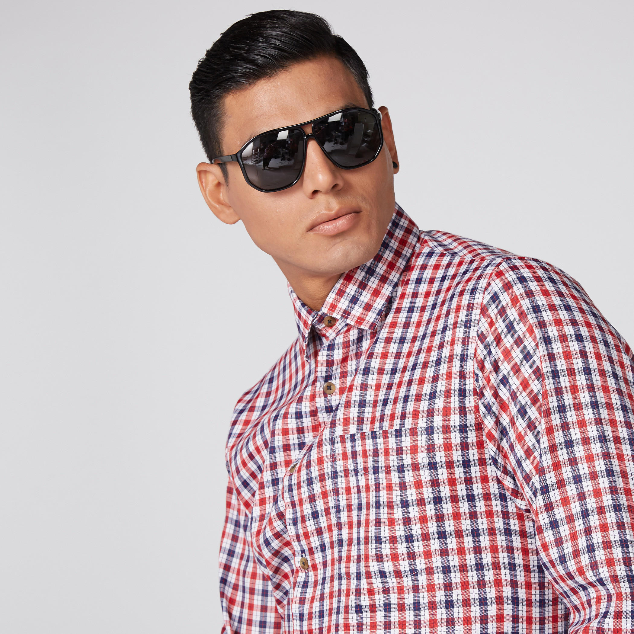 نظّارة شمسية بإطار كامل وايفرير-men-sunglasses-image-2
