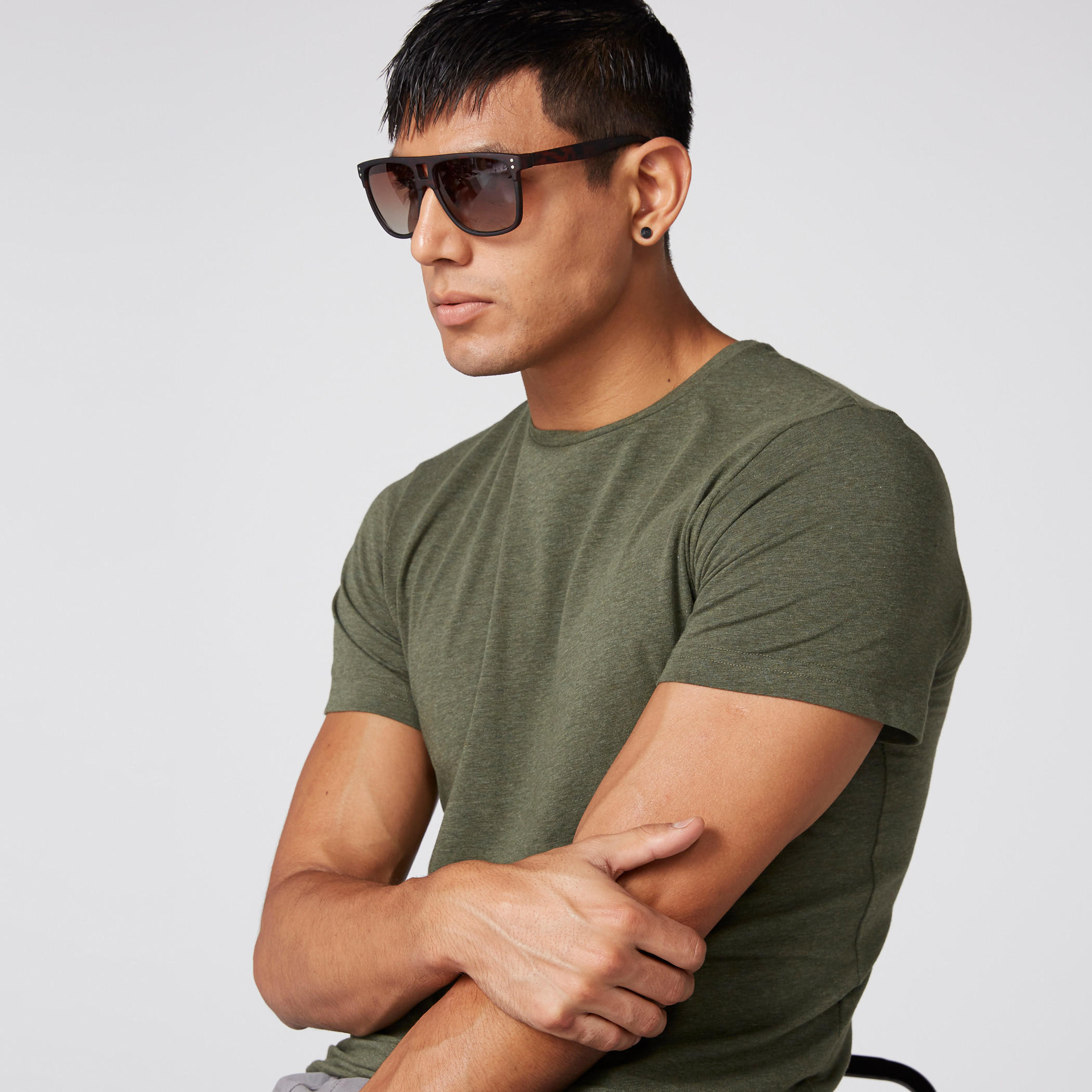 نظّارة شمسية بإطار كامل وطبعات من وايفرير-men-sunglasses-image-2