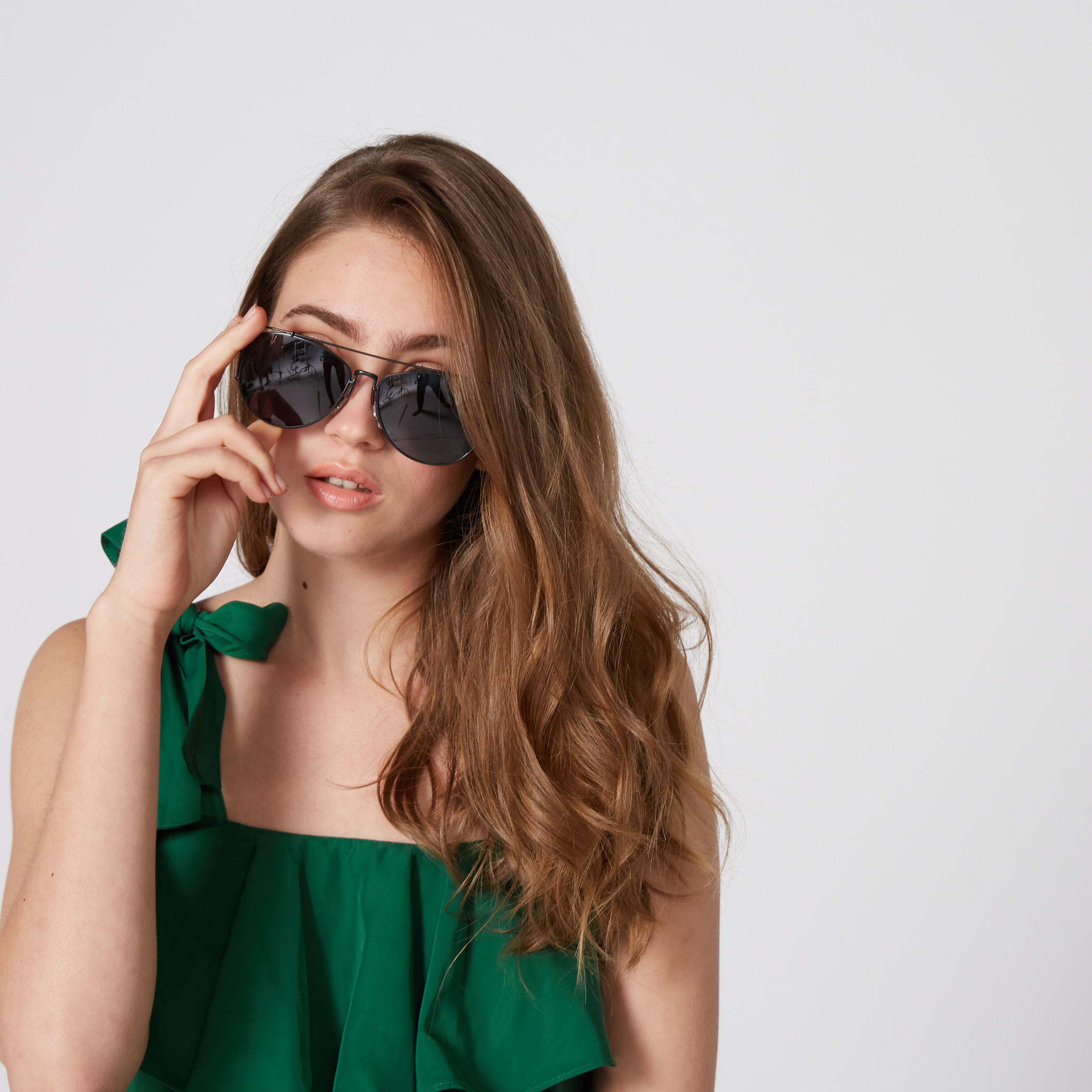 Polarized Aviator Sunglasses-women-sunglasses-image-2