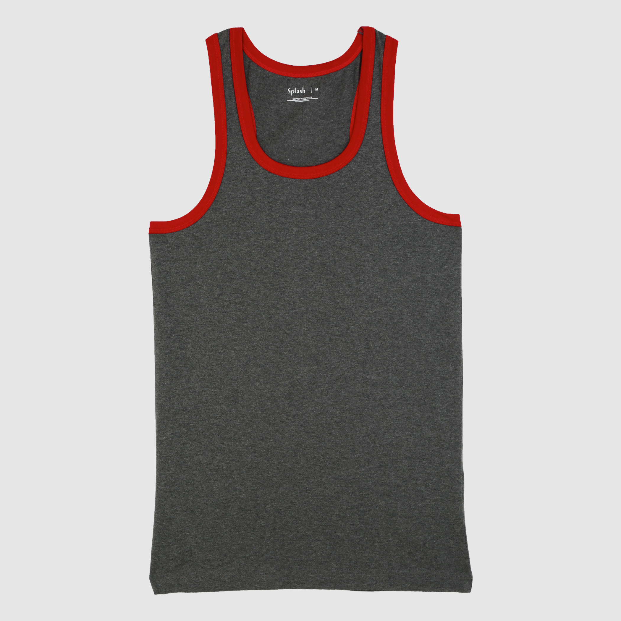 سترة فيست دون أكمام بياقة مستديرة وقَصّة عادية-men-clothing-tshirtsandpolos-vests-image-1