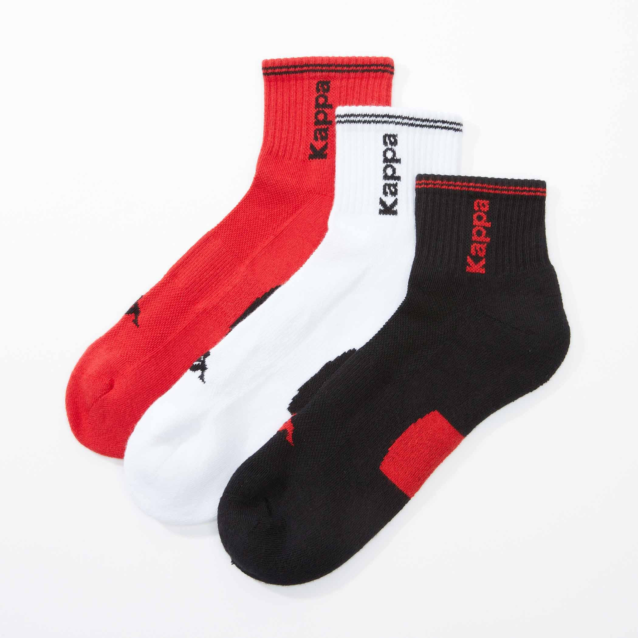 جوارب مضلعة من كابا - طقم من 3 أزواج-men-socks-image-1